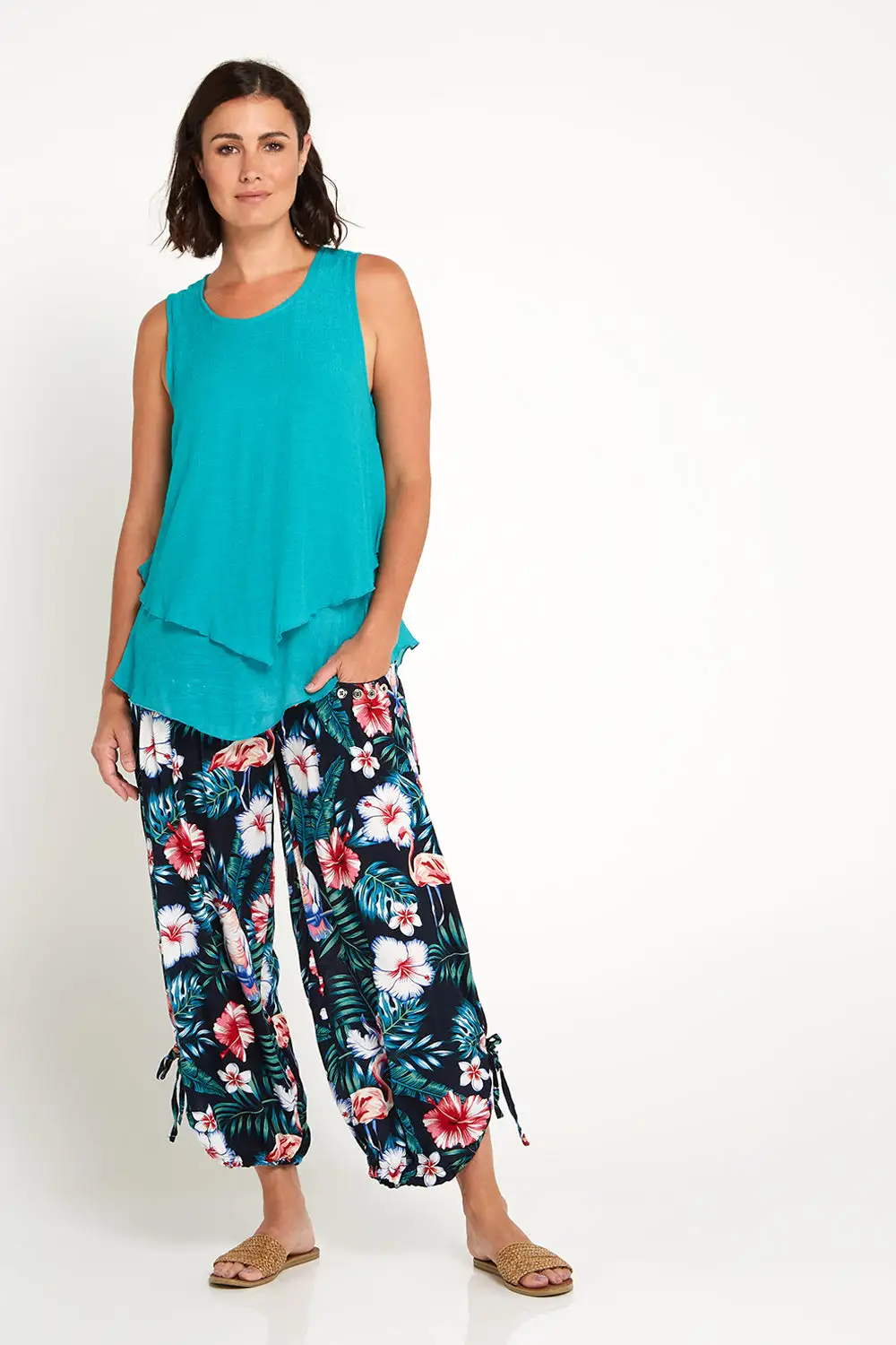 Stephanie Top - Teal