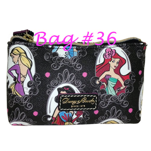 Disney Dooney and Bourke - Runway Princess - Cosmetic Case SPECIFIC