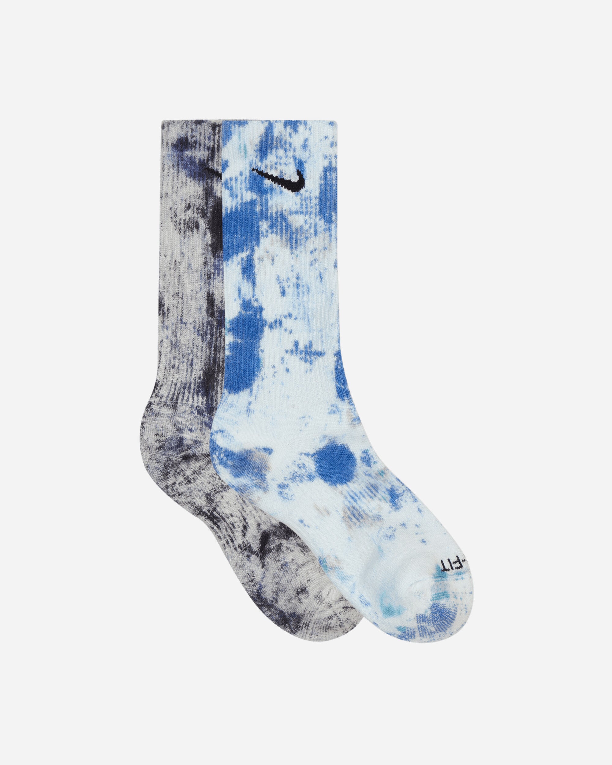 Everyday Plus Cushioned Crew Socks Blue / Grey