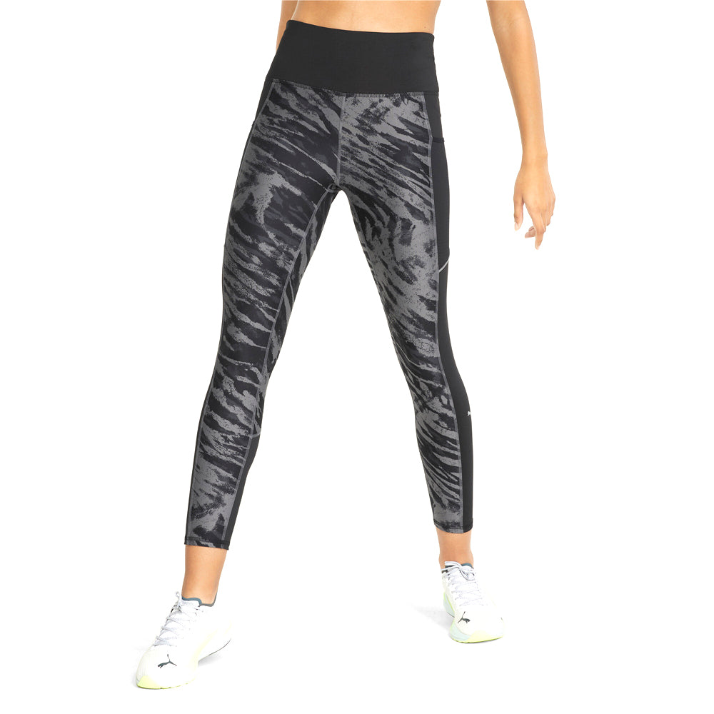 Run 5K Graphic High Waisted 7/8 Athletic Leggings