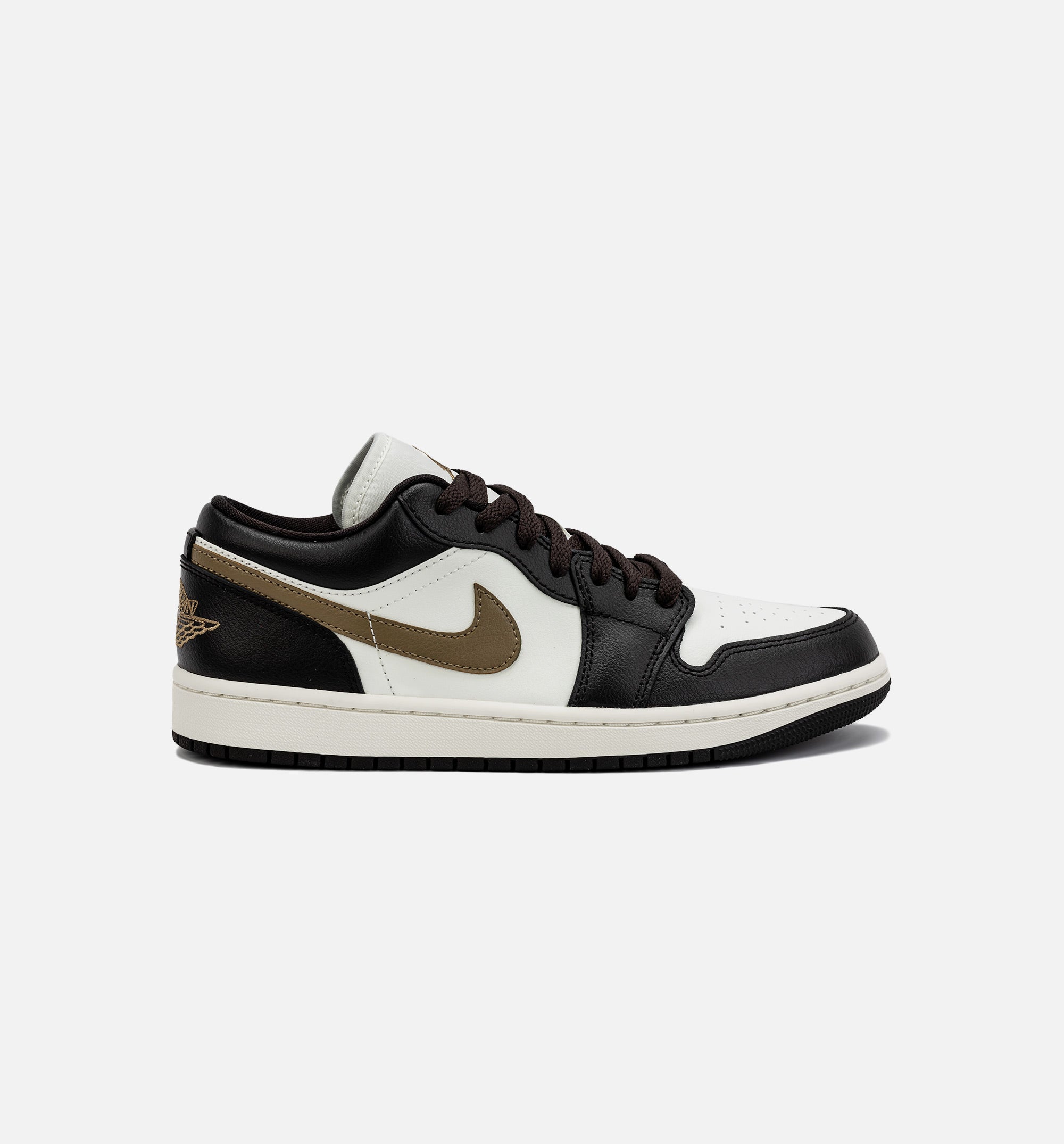 Air Jordan 1 Retro Low Shadow Brown Womens Lifestyle Shoe - Black/Brown