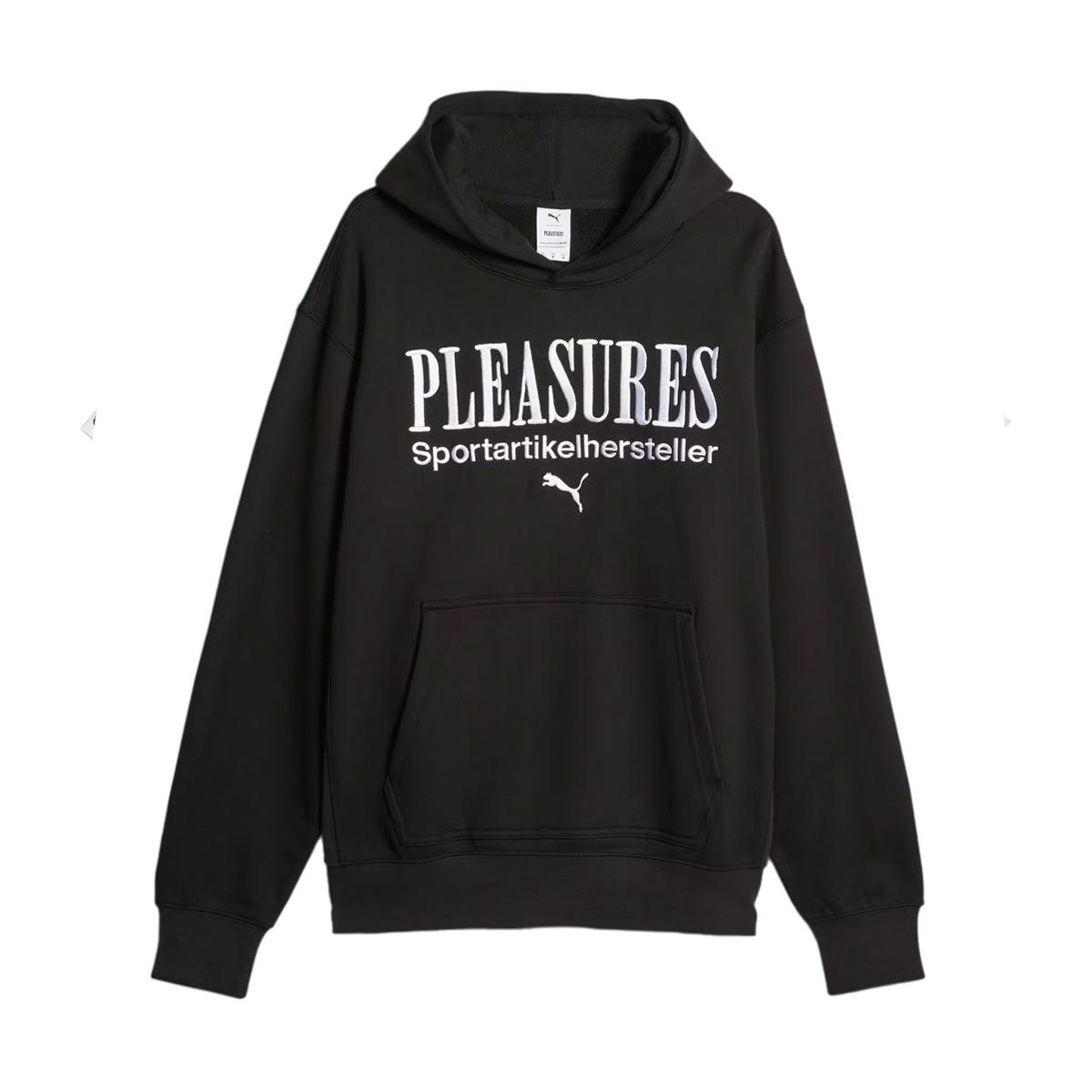 + PLEASURES Graphic Hoodie 'PUMA Black'