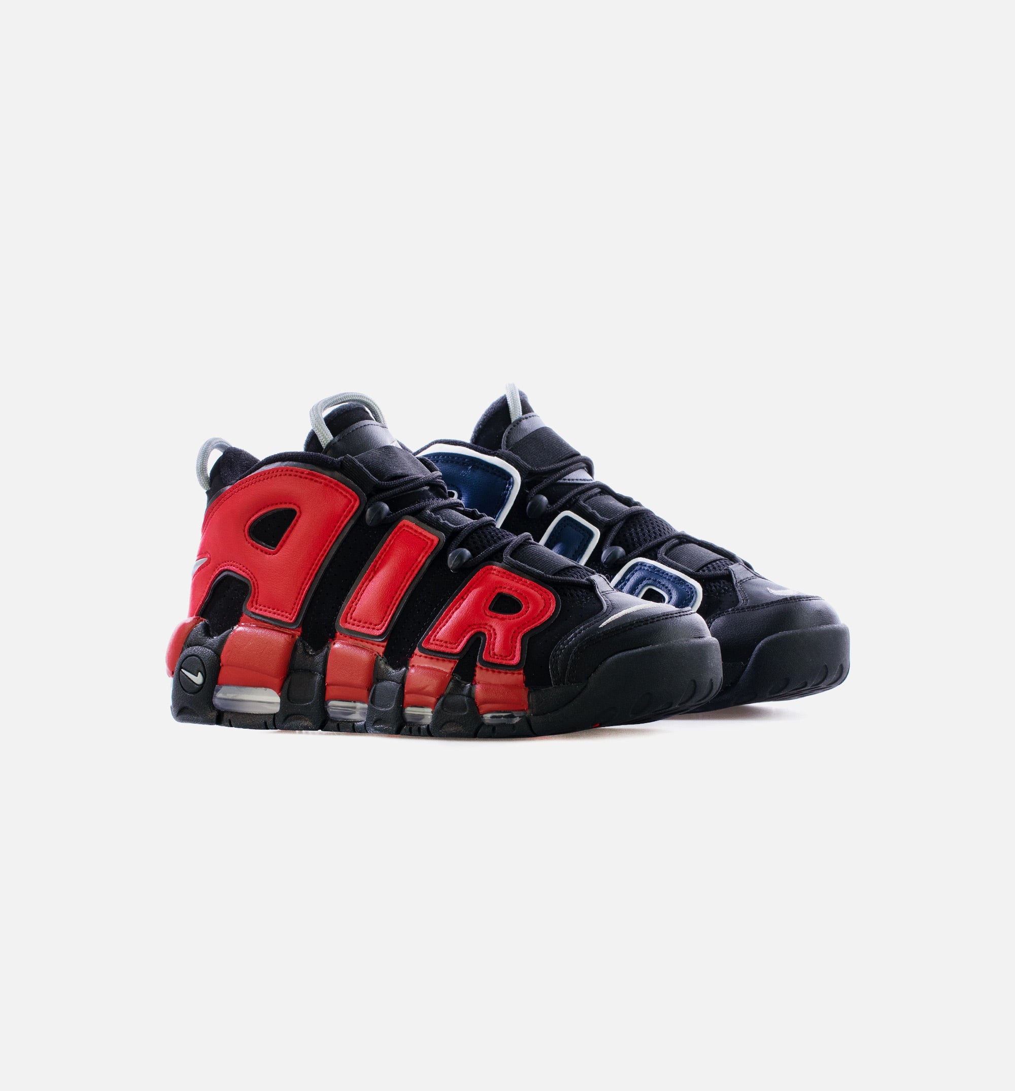 Air More Uptempo Mens Lifestyle Shoes - Black