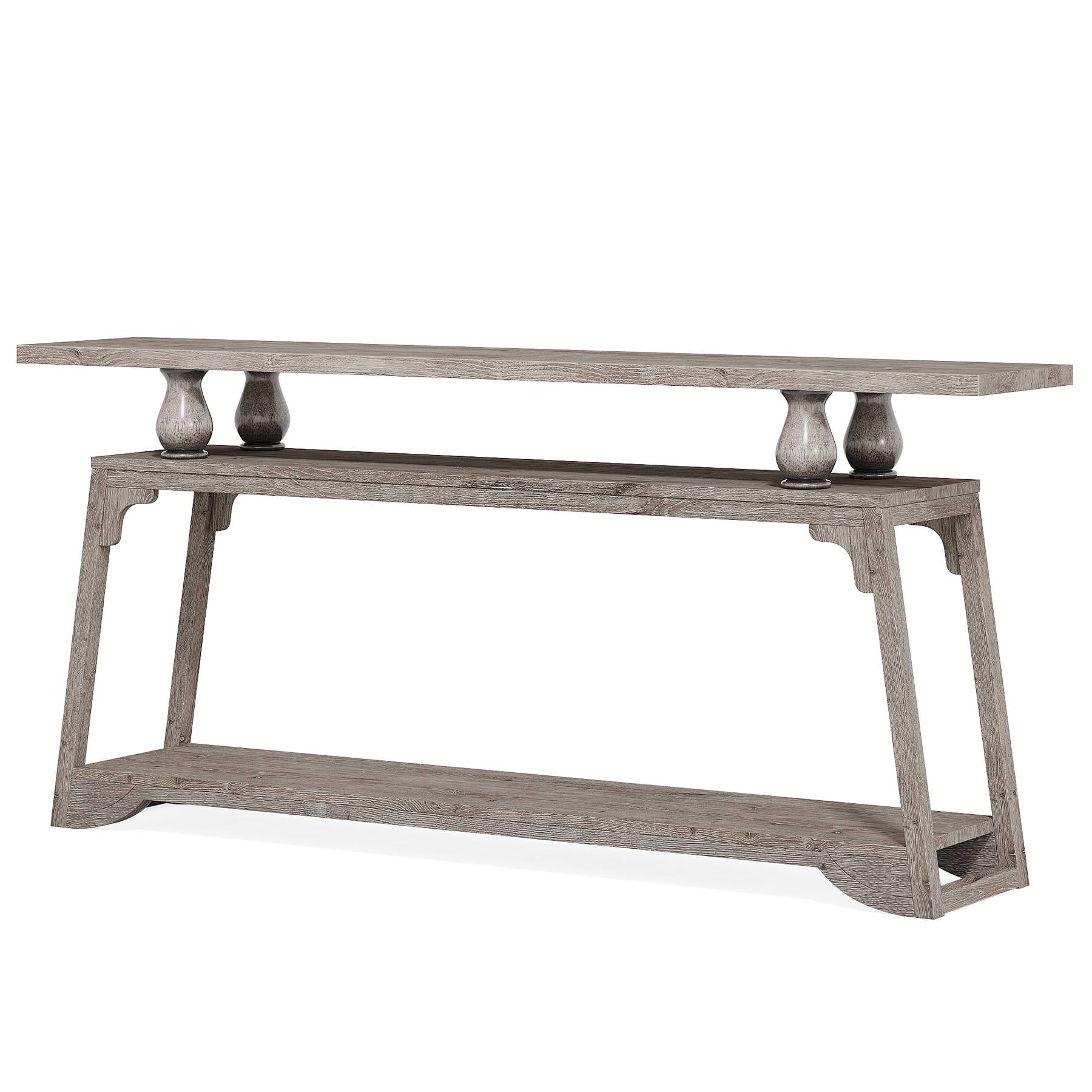 Farmhouse Console Table, 70.9