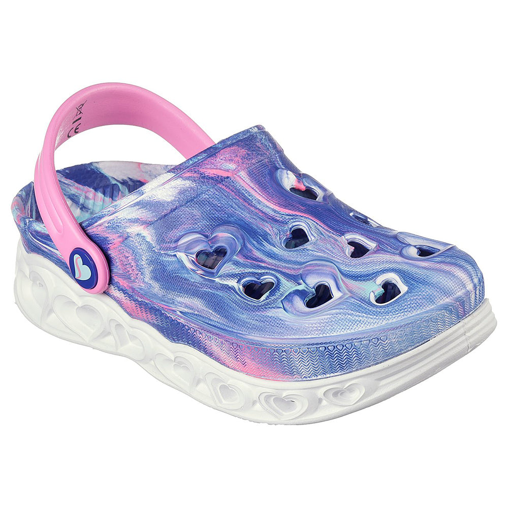 Skechers Girls Foamies Light Hearted Shoes - 308410L-BLMT