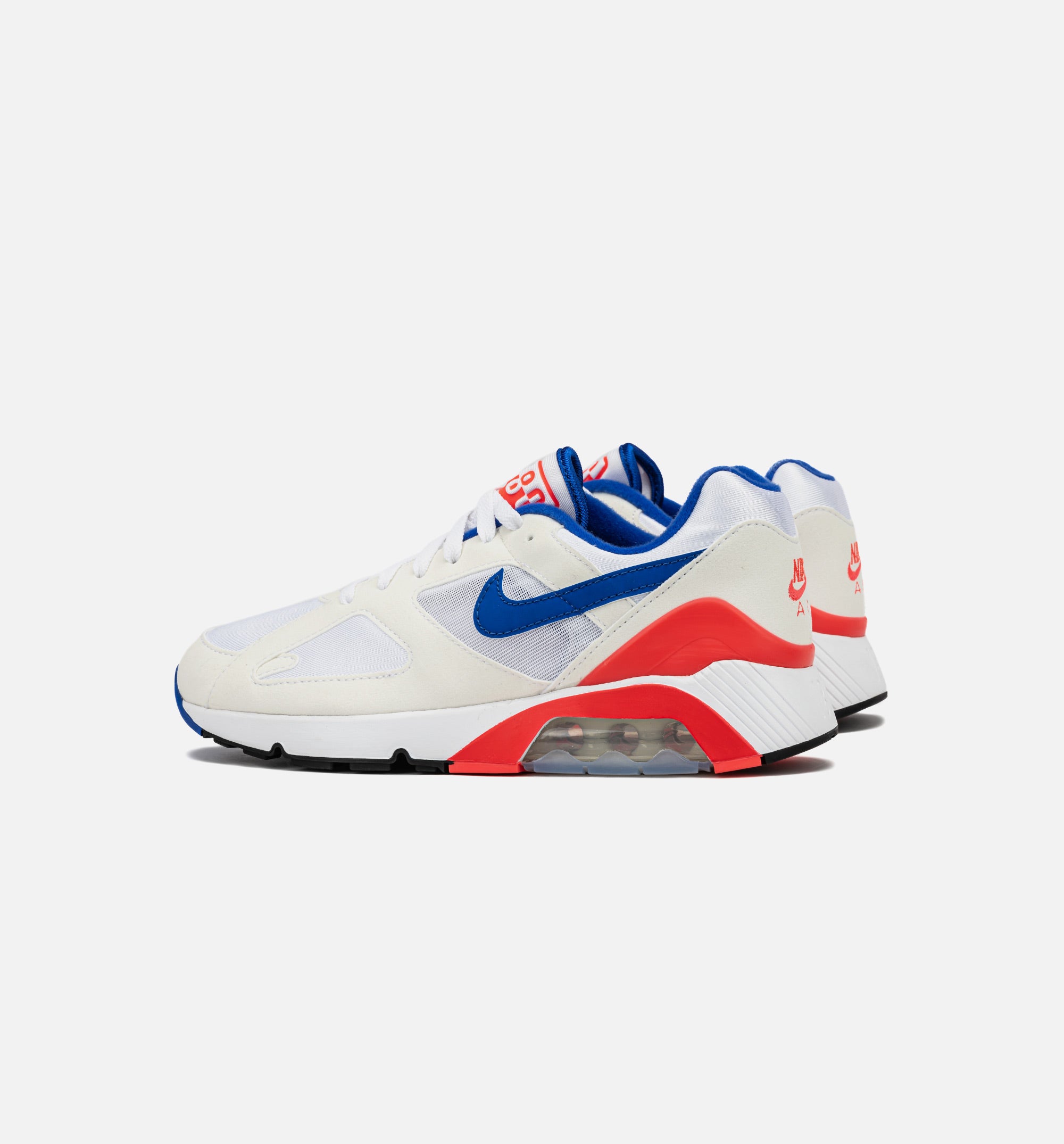 Air Max 180 Ultramarine Mens Lifestyle Shoe - White/Ultramarine/Solar Red/Black