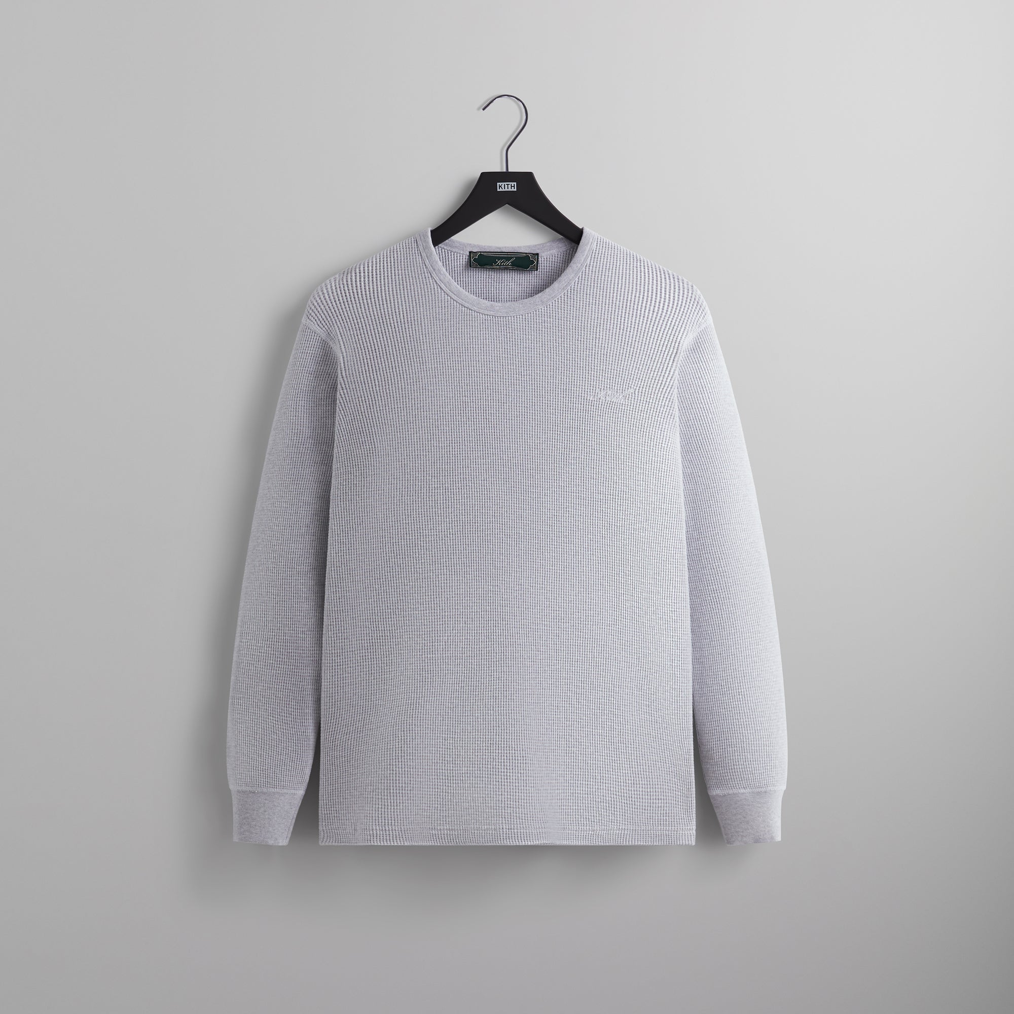 Kith Waffle Thermal Set - Light Heather Grey