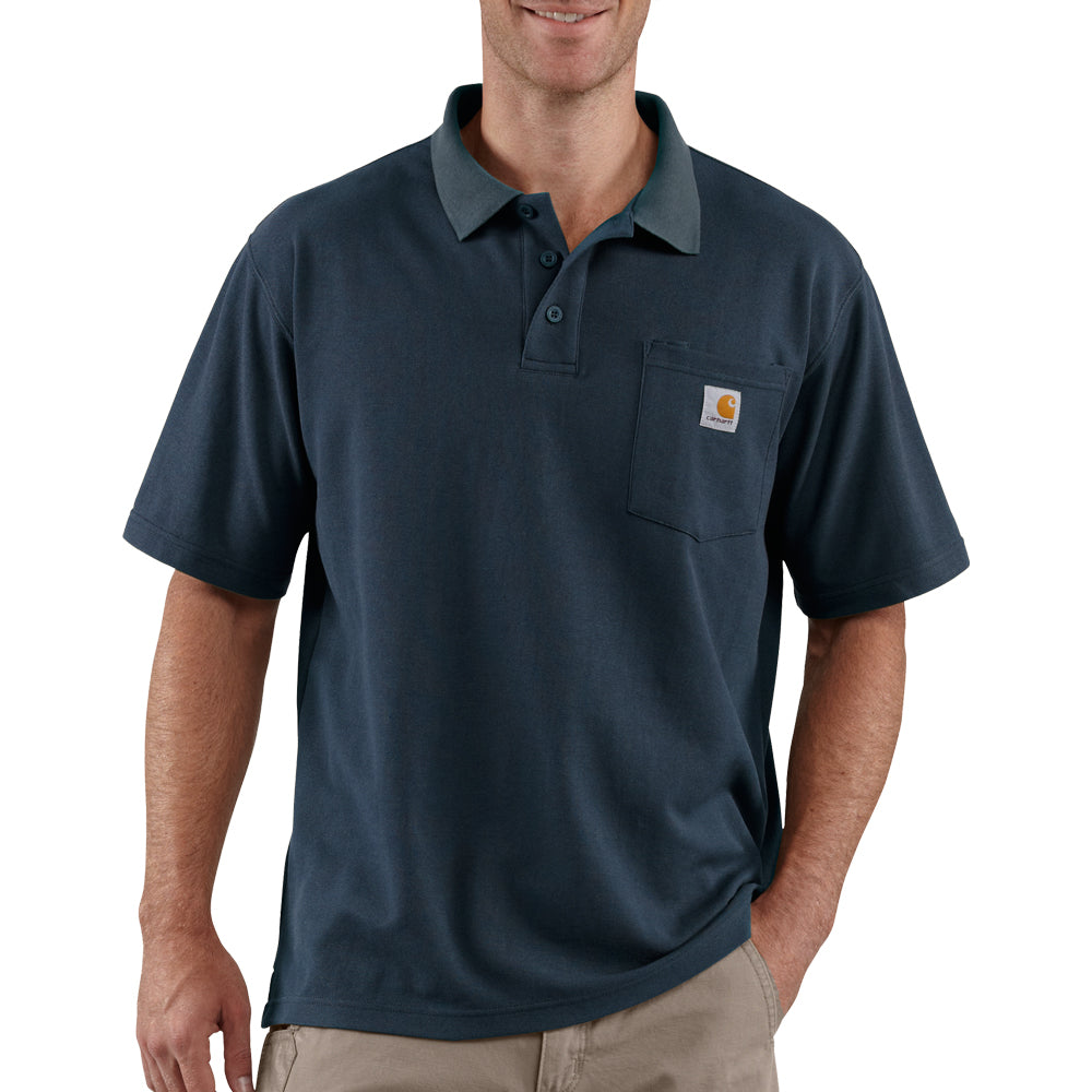 Carhartt Men's Contractor Short Sleeve Pocket Polo