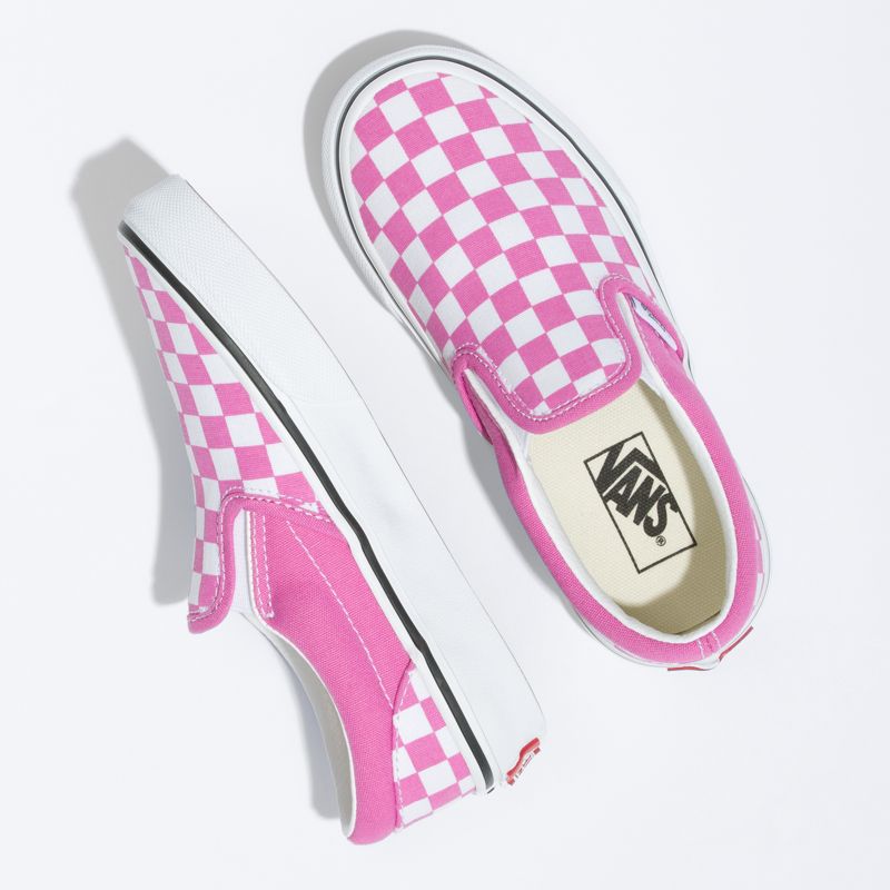 Kids Checkerboard Classic Slip-On