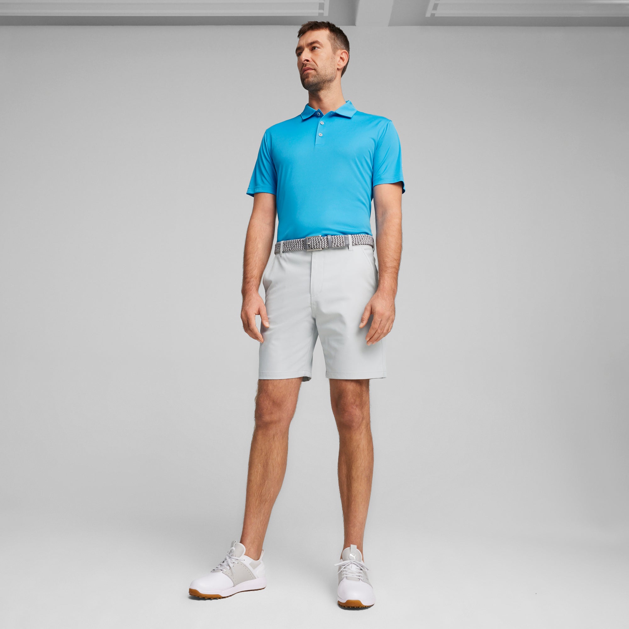 Gamer Golf Polo | Aqua Blue