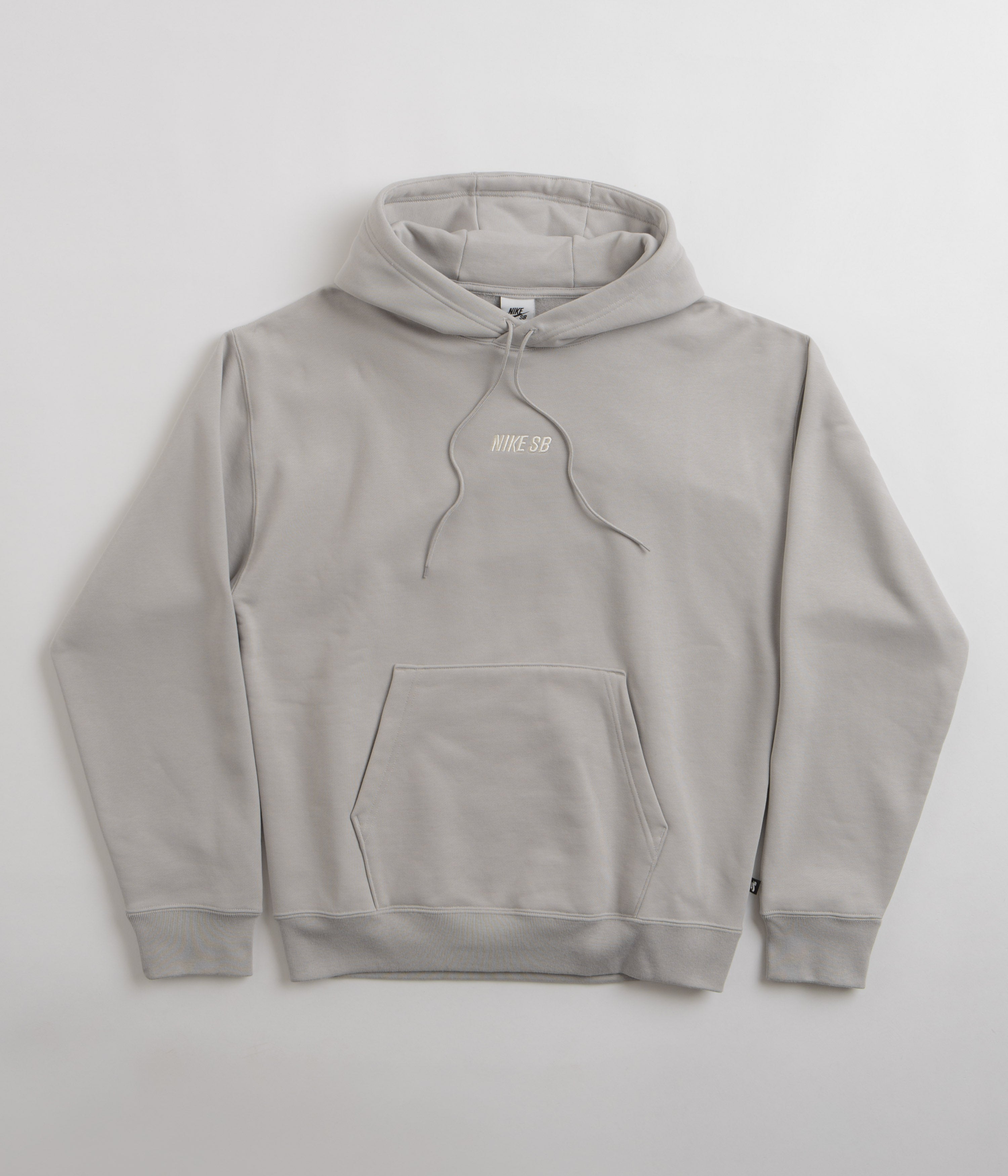 Nike SB Essential LBR Hoodie - Light Iron Ore / Coconut Milk