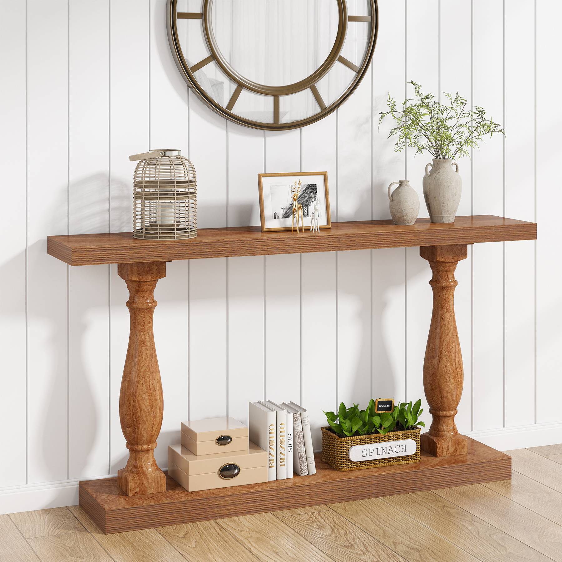 Farmhouse Console Table, 63