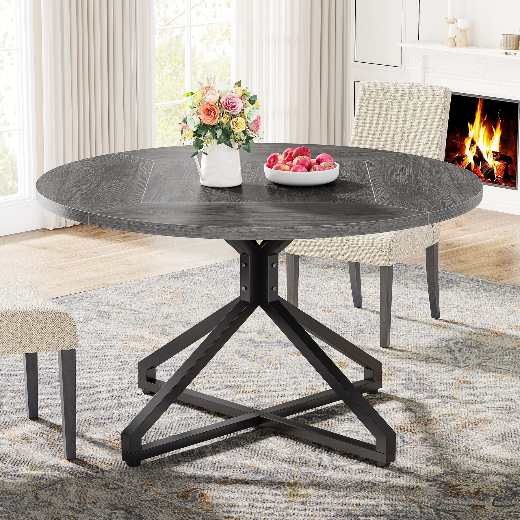 Round Dining Table, 47