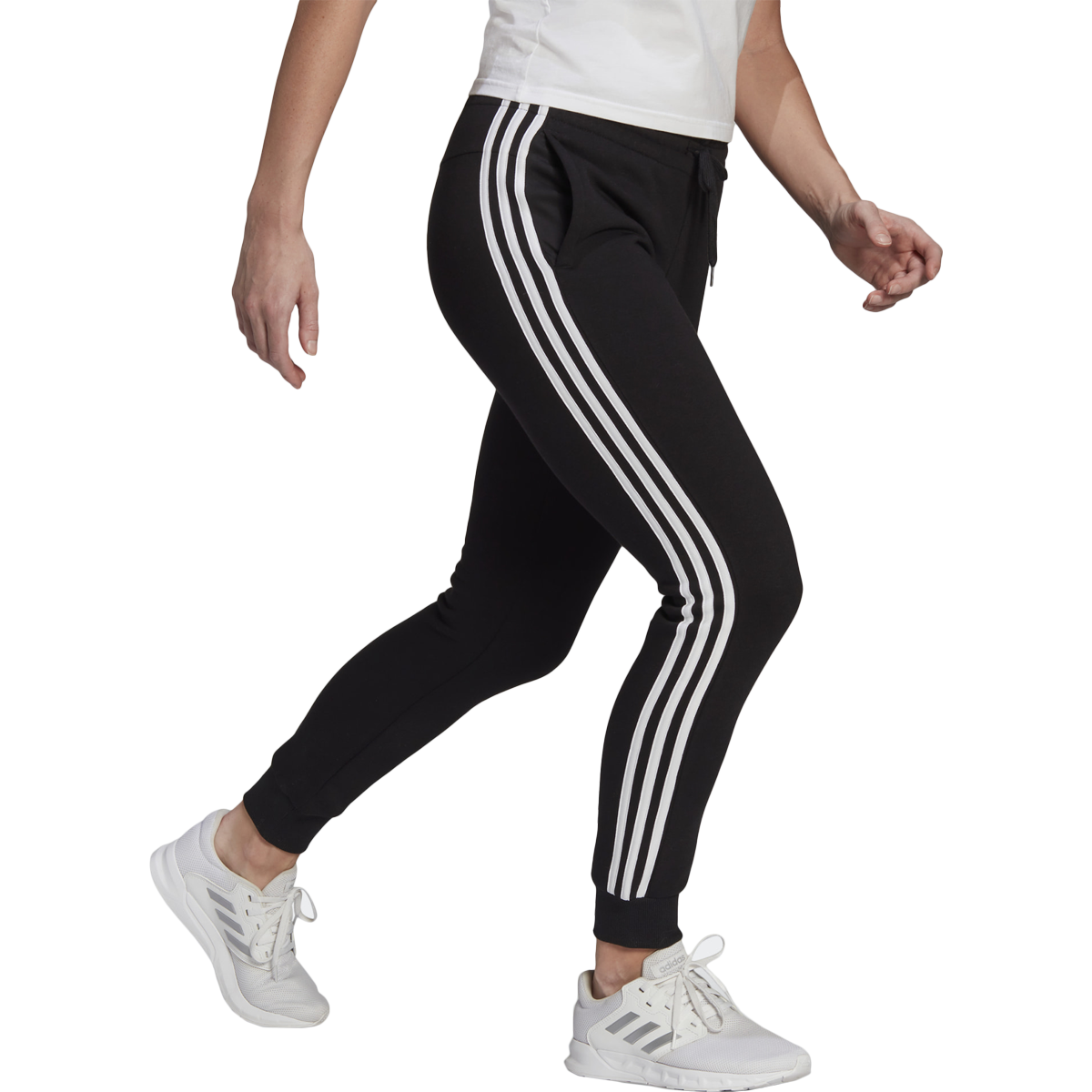 Women's Essentials Tapered 3 Stripe Pant