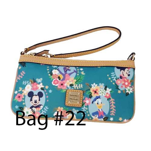 Disney Dooney and Bourke - 2016 Flower and Garden - Wristlet SPECIFIC