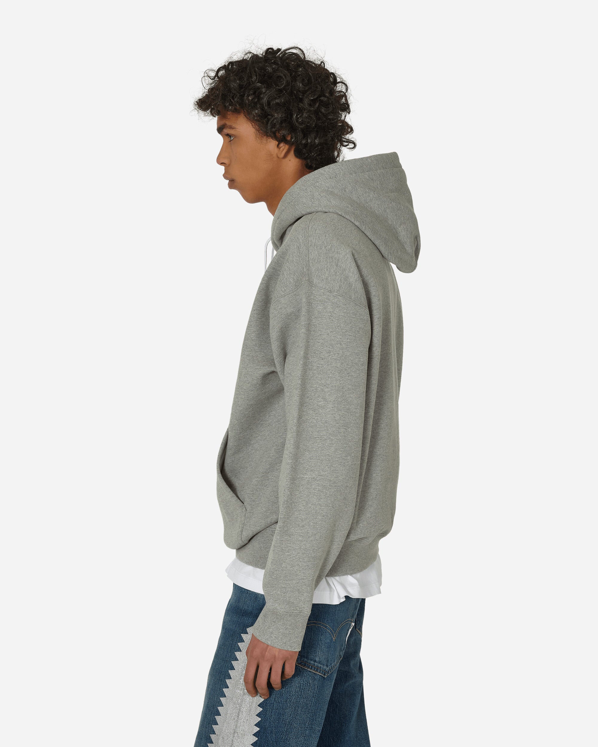 Solo Swoosh Hooded Sweatshirt Dark Grey Heather