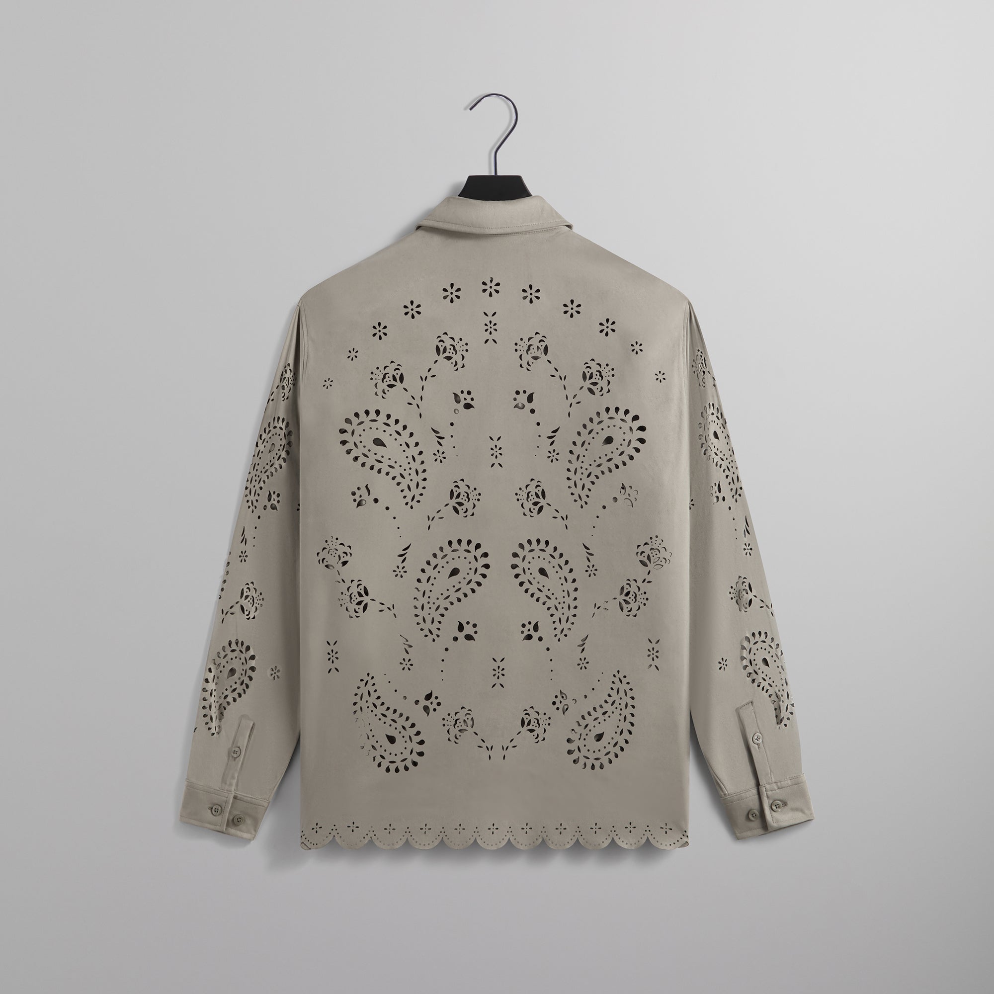 Kith Isaac Microsuede Long Sleeve Buttondown - Region