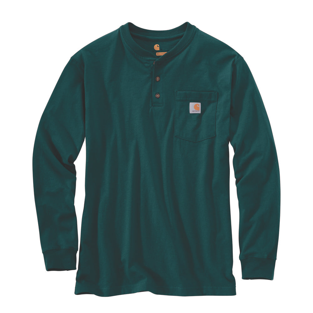 Carhartt Men's Long Sleeve Pocket Henley