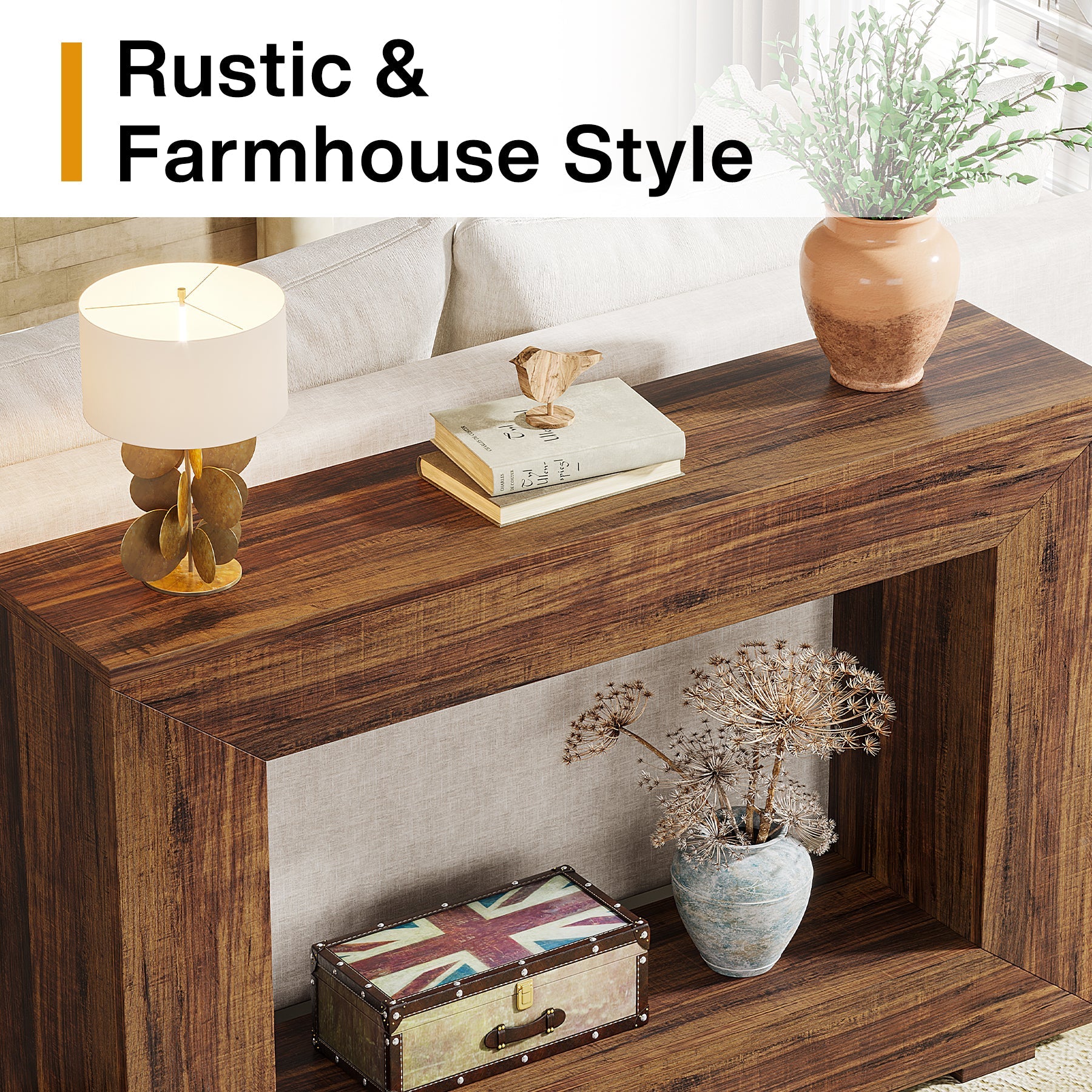 Farmhouse Console Table, 47