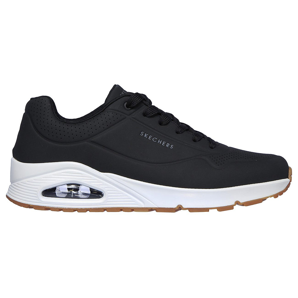 Skechers Men SKECHERS Street Uno Shoes - 52458-BLK