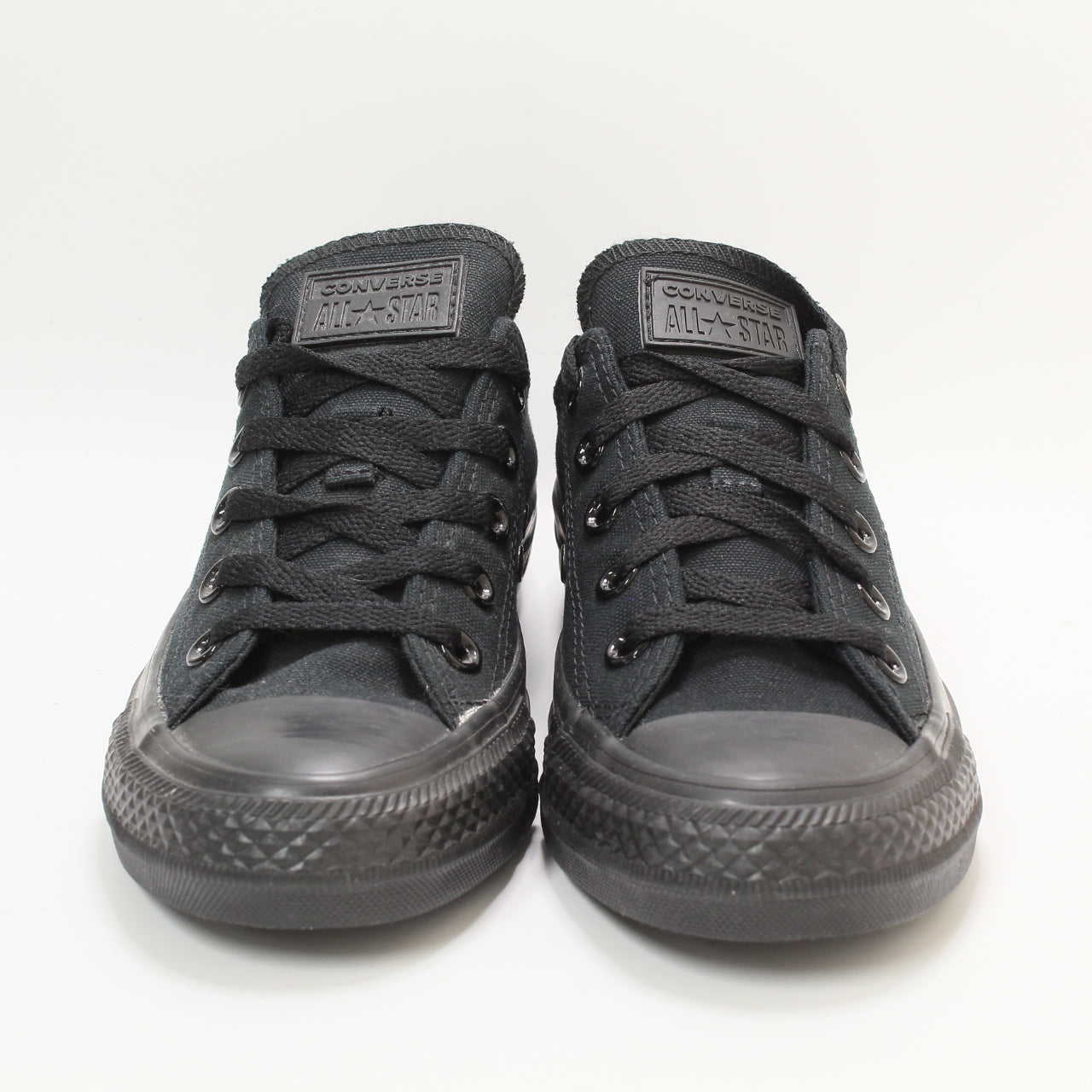 Womens Converse All Star Low Black Mono Uk Size 3