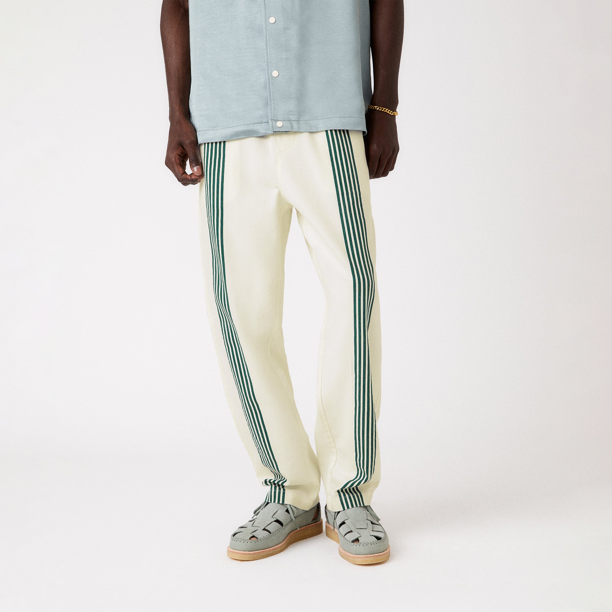 Kith Stripe Combo Barrow Pant - Conifer