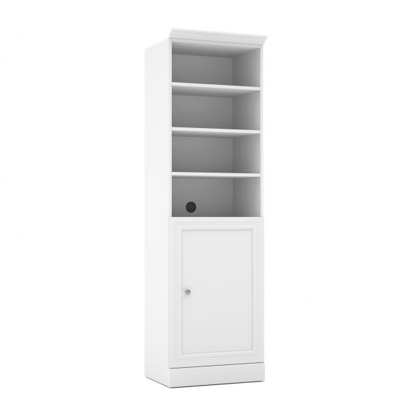 Bestar Versatile by Bestar 25'' Storage Unit with door in White