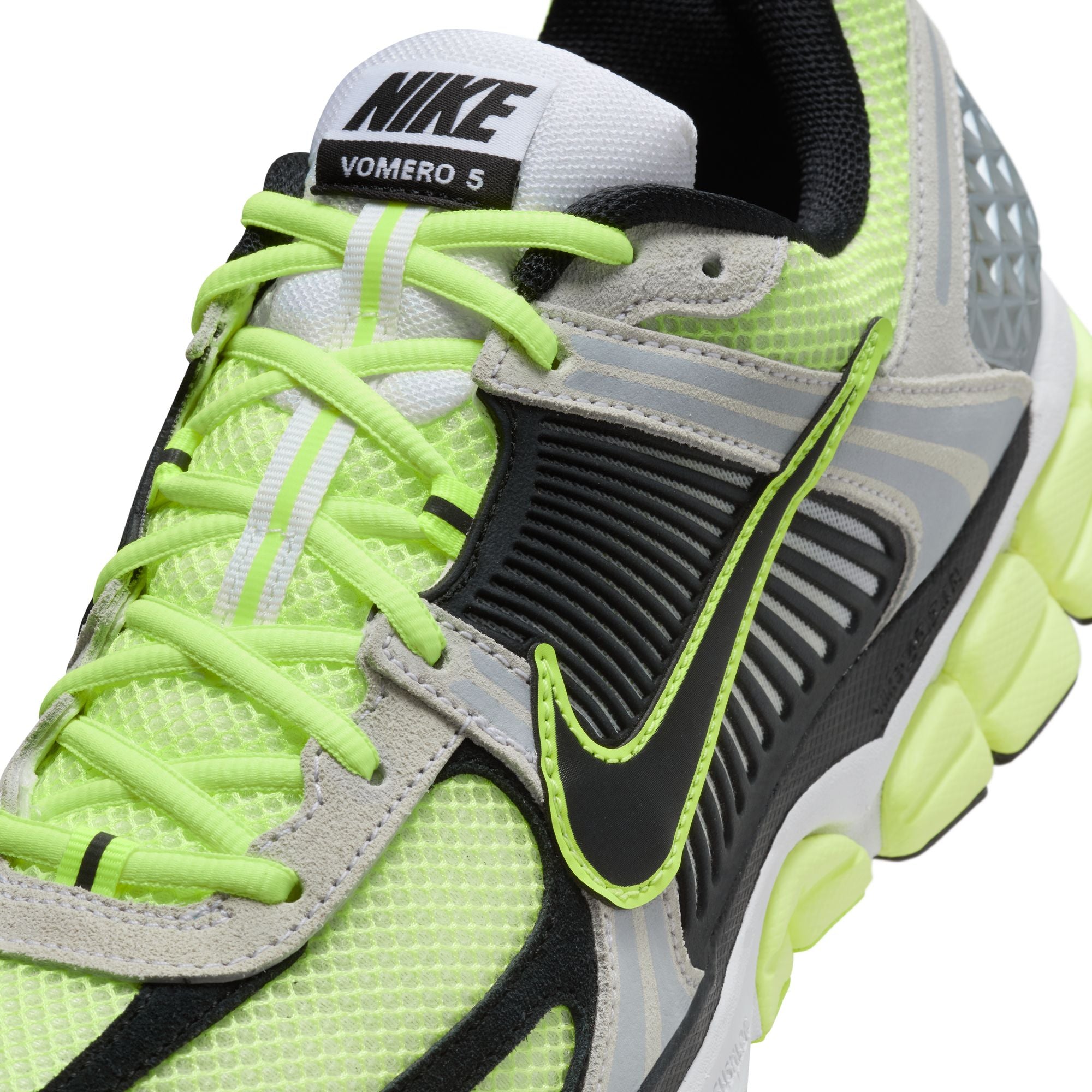 Nike Zoom Vomero 5 Volt Black White MTLC Platinum FB9149-701