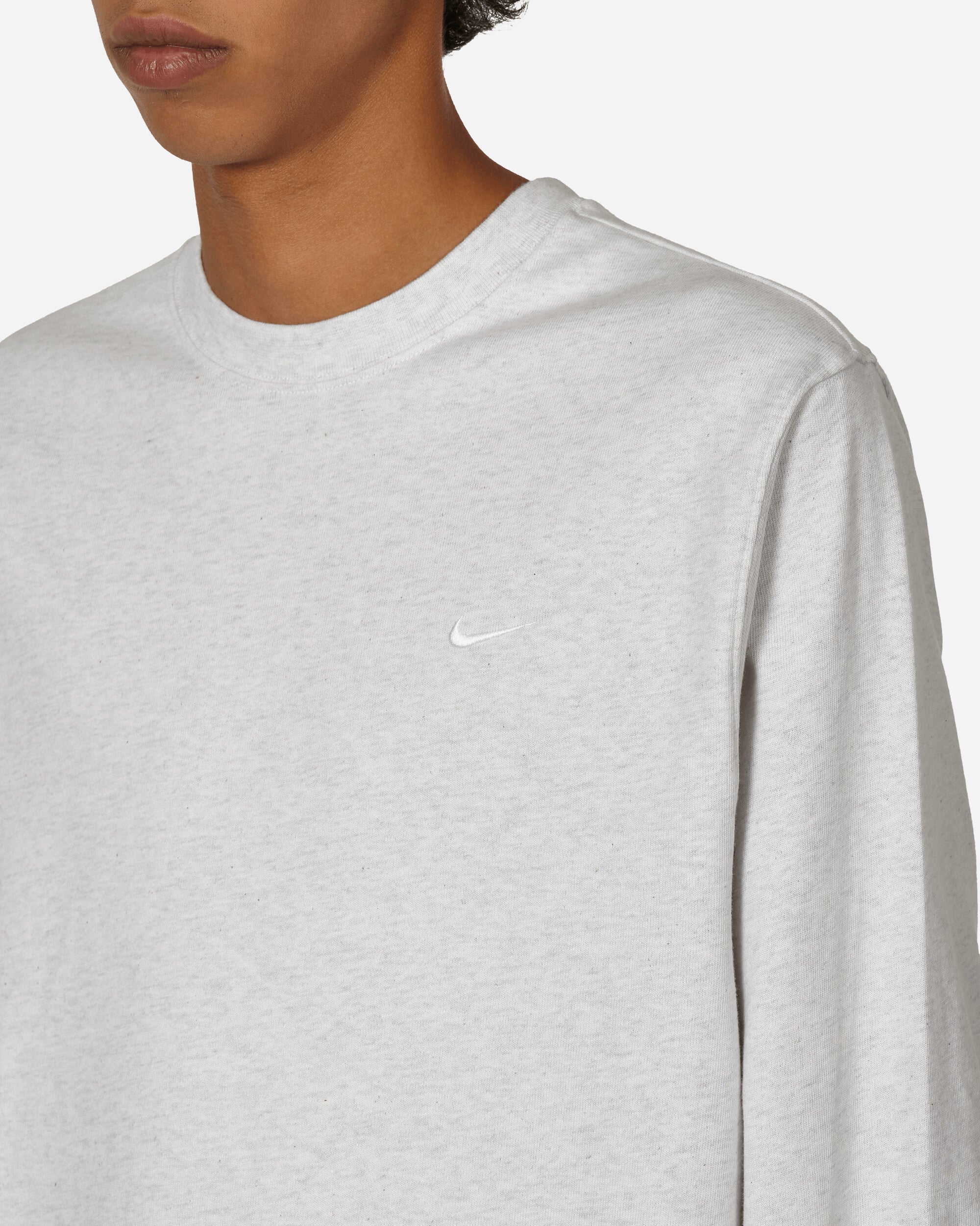 Solo Swoosh Longsleeve T-Shirt Birch Heather