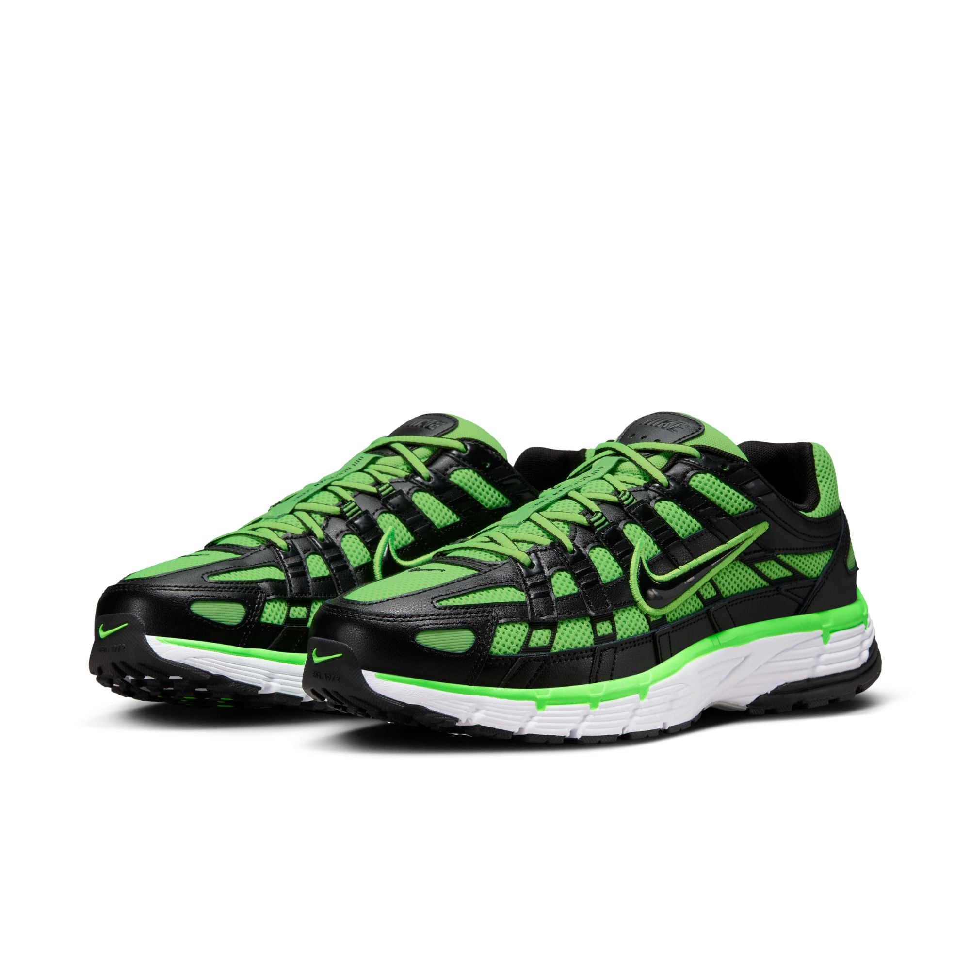 Nike P-6000 Green Strike Black White Metallic Silver CD6404-300