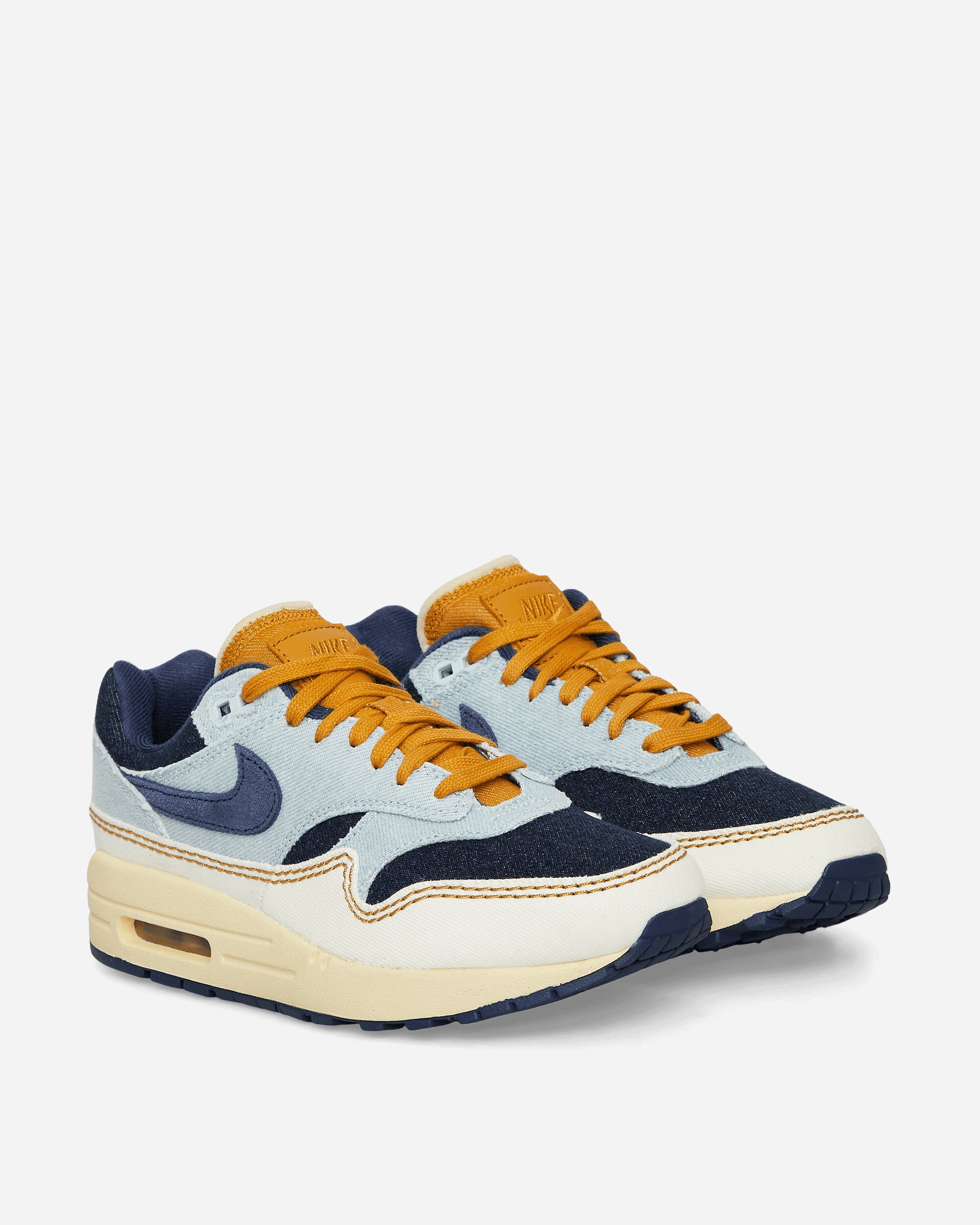 WMNS Air Max 1 Sneakers Aura / Midnight Navy