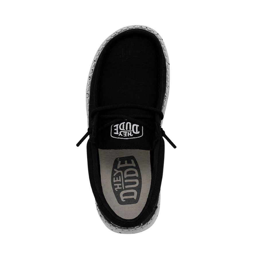 Wally Youth Slub Canvas - Black