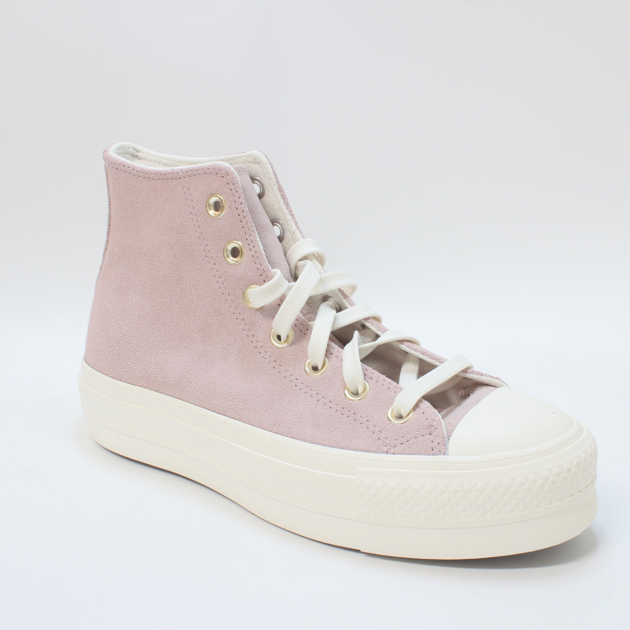 Womens Converse All Star Lift Hi Stone Mauve Egret Egret