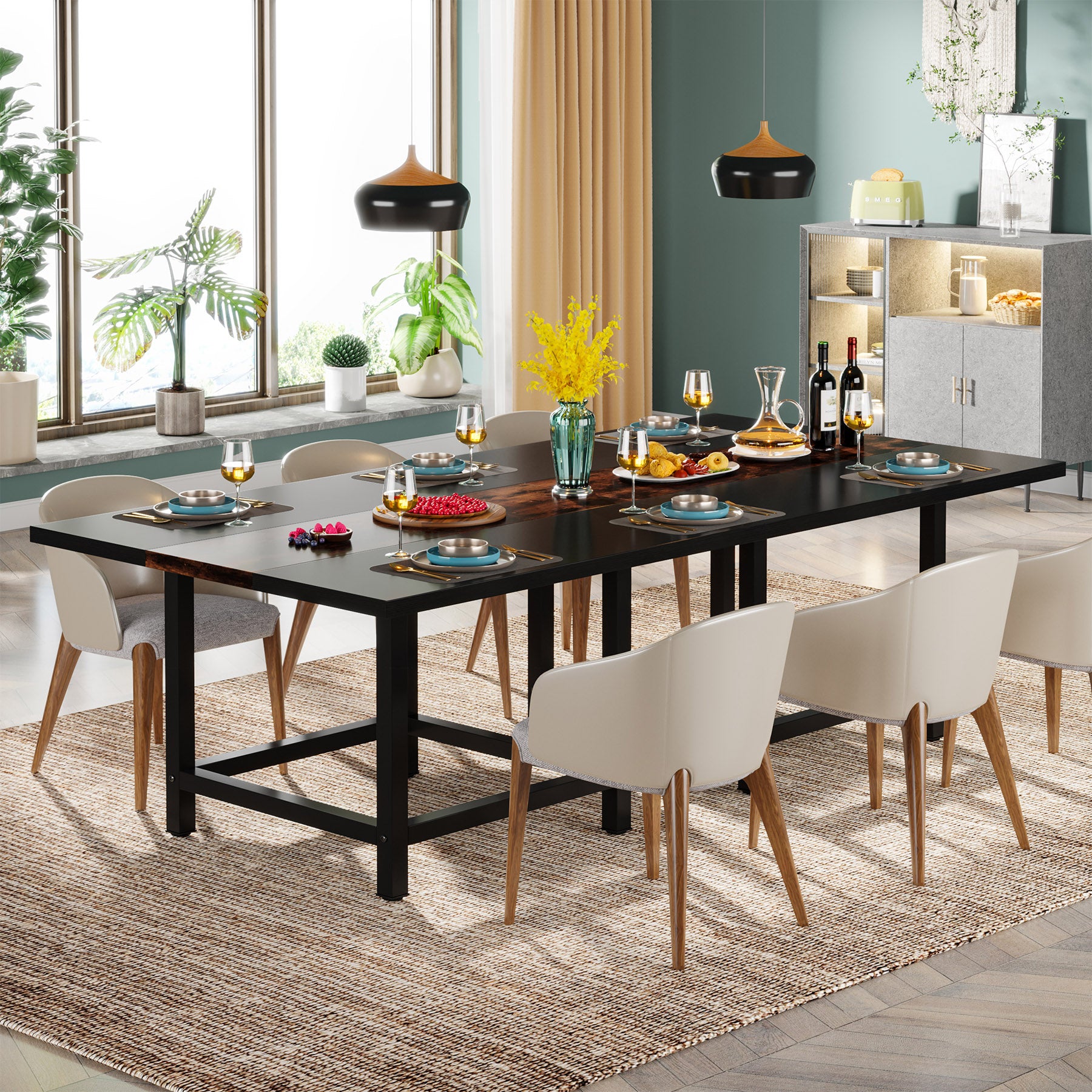 Square Dining Table, Farmhouse 39