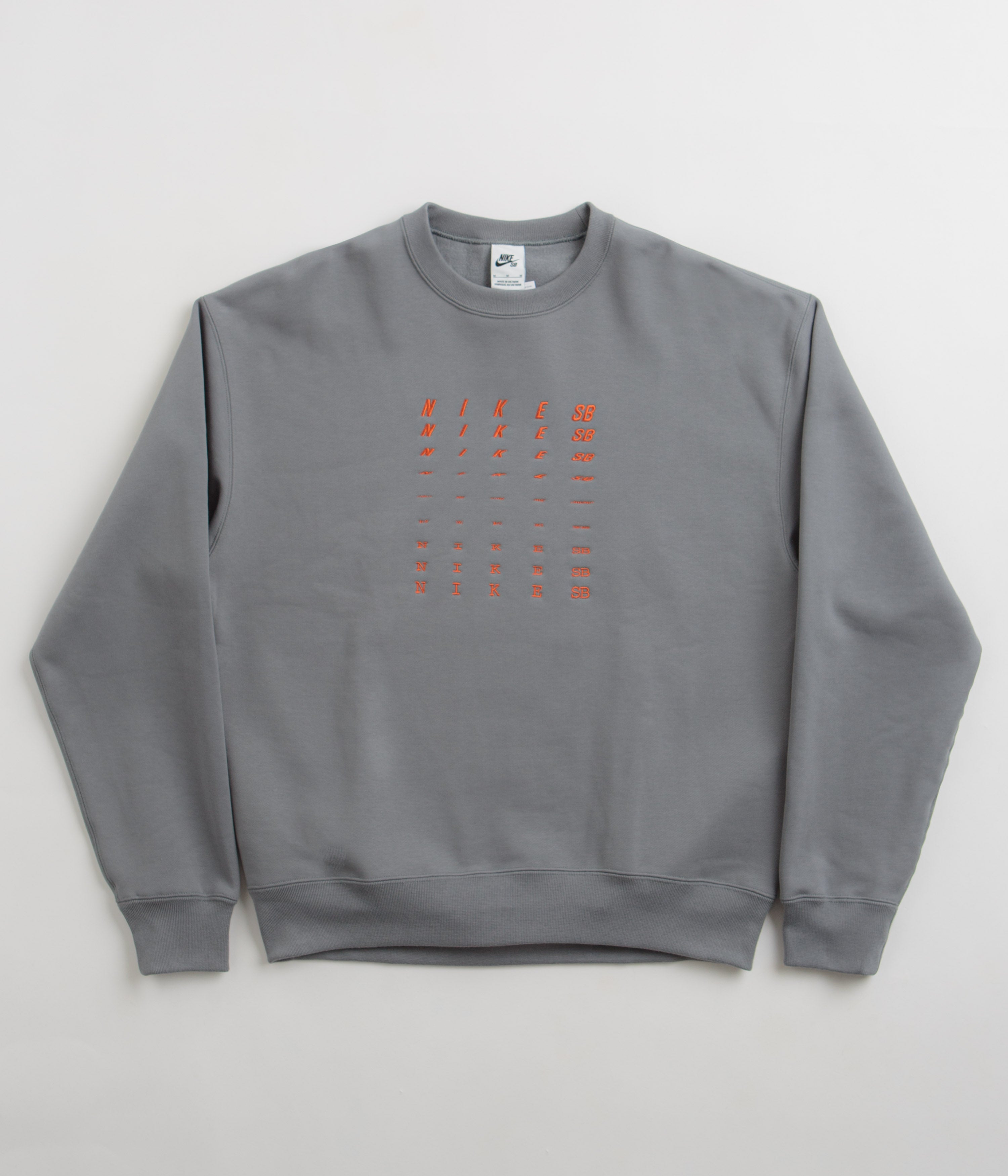 Nike SB Fade Crewneck Sweatshirt - Smoke Grey