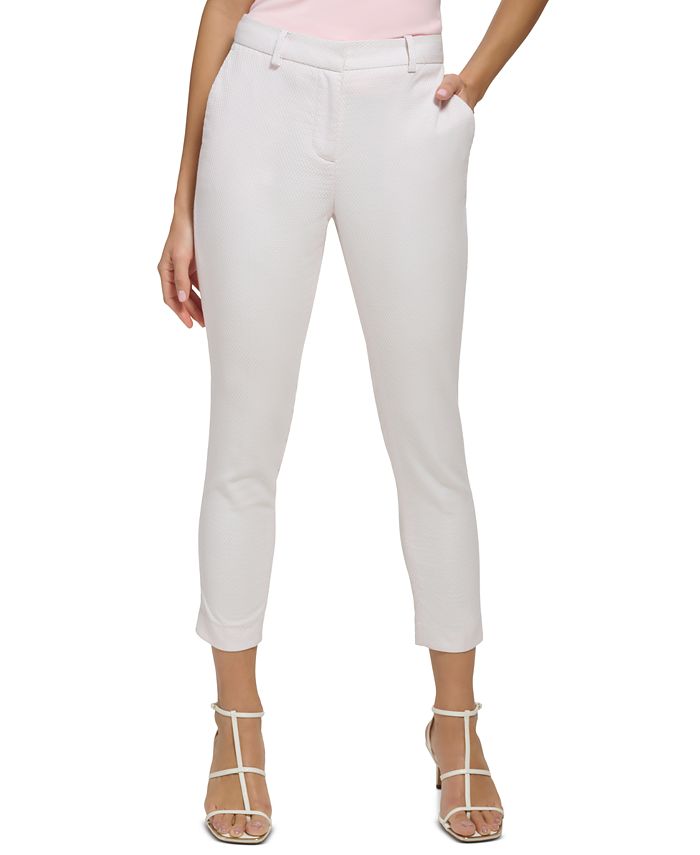 Women's Textured Essex Ankle Pants