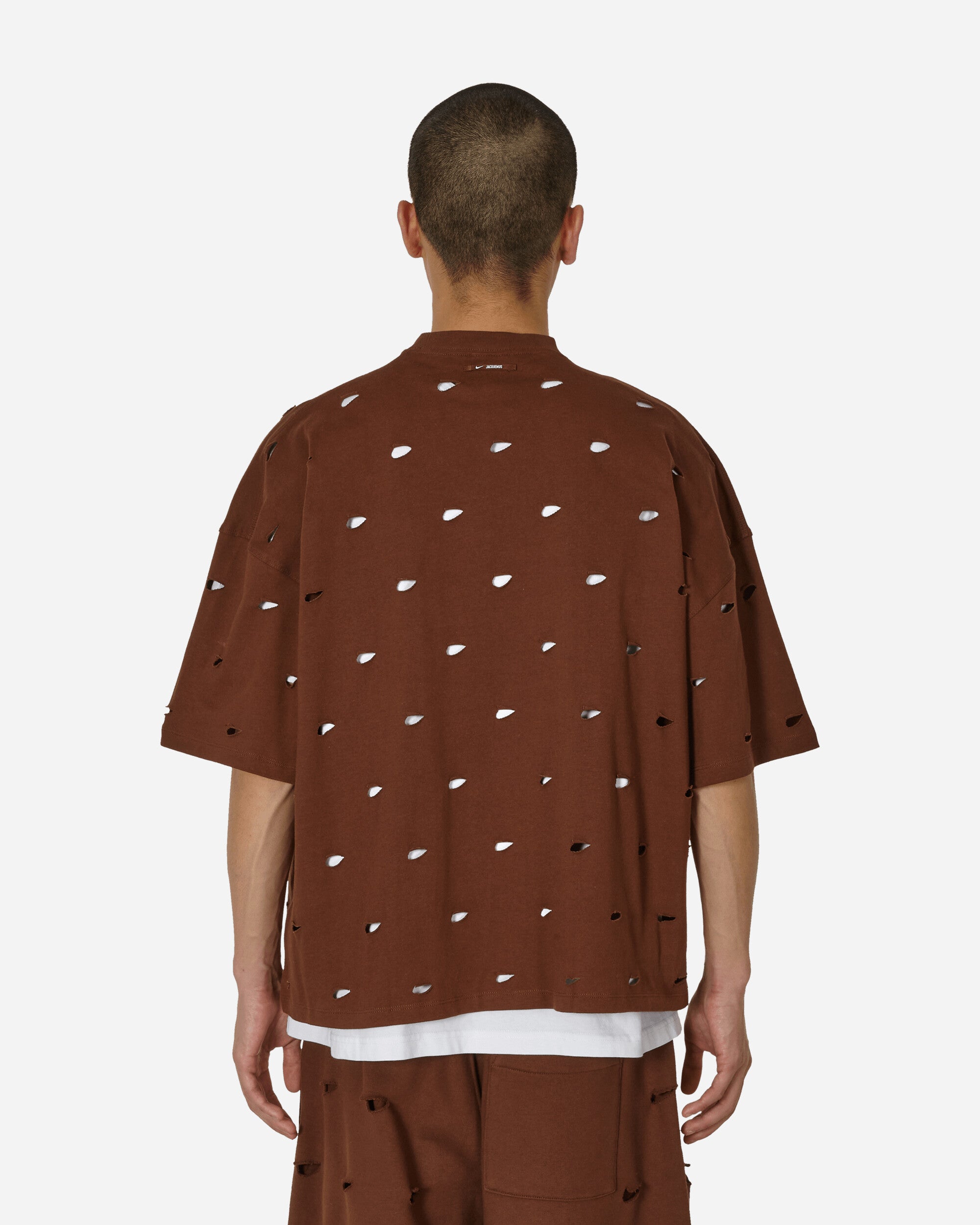 JACQUEMUS Swoosh T-Shirt Cacao Wow