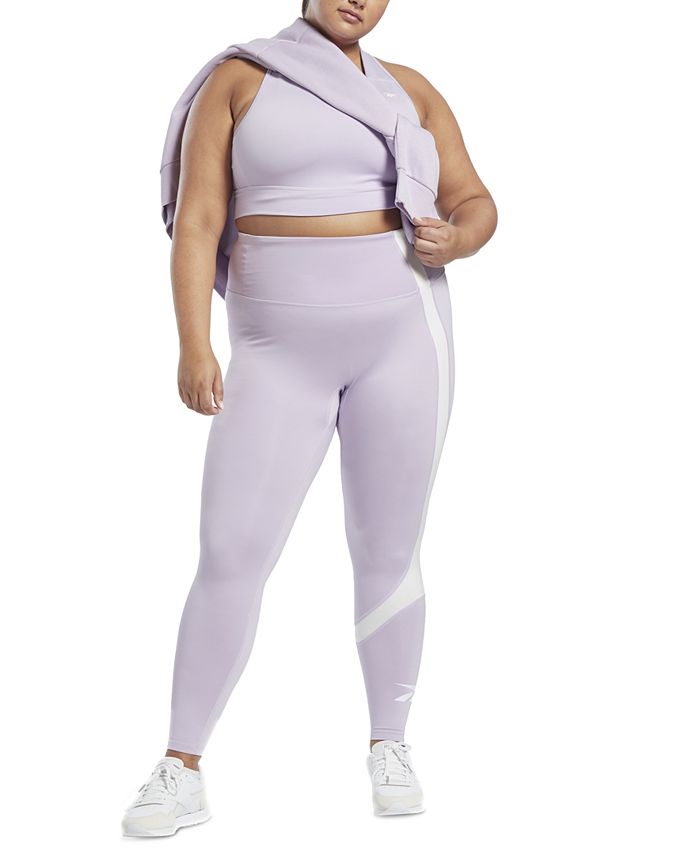 Plus Size Workout Ready High Rise Vector Leggings