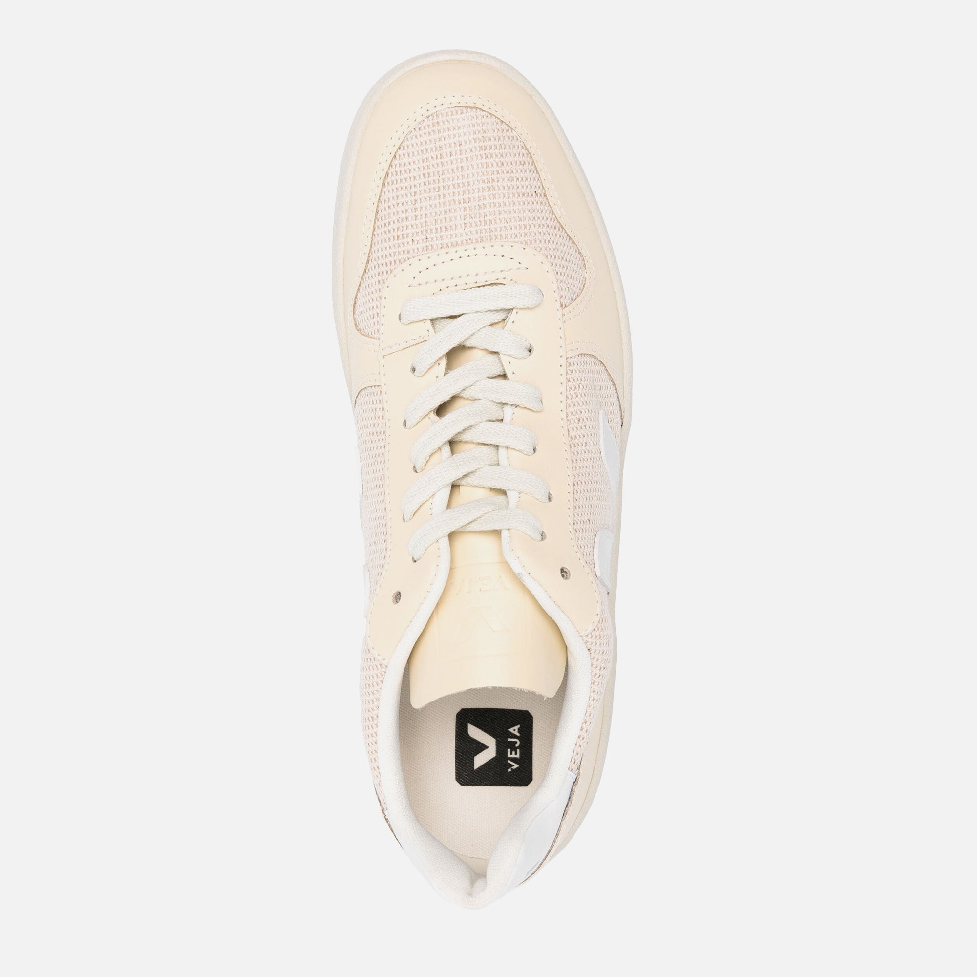 Veja V-10 - Jute / White / Multicolor