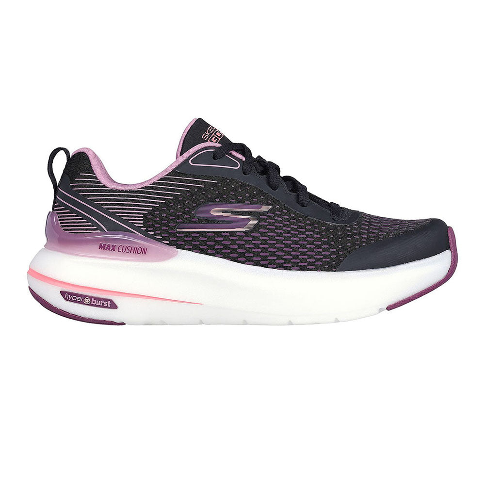 Skechers Women Max Cushioning Hyper Burst Shoes - 129293-BKMV