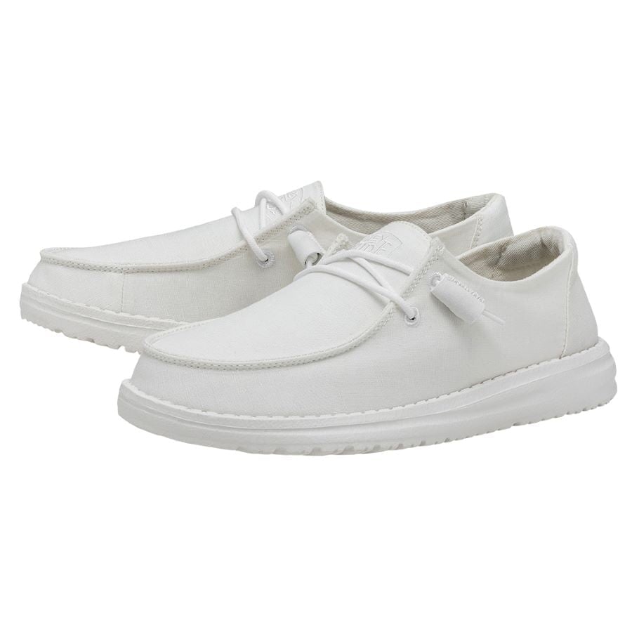 Wendy Slub Canvas - White