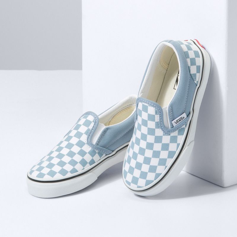 Kids Checkerboard Classic Slip-On