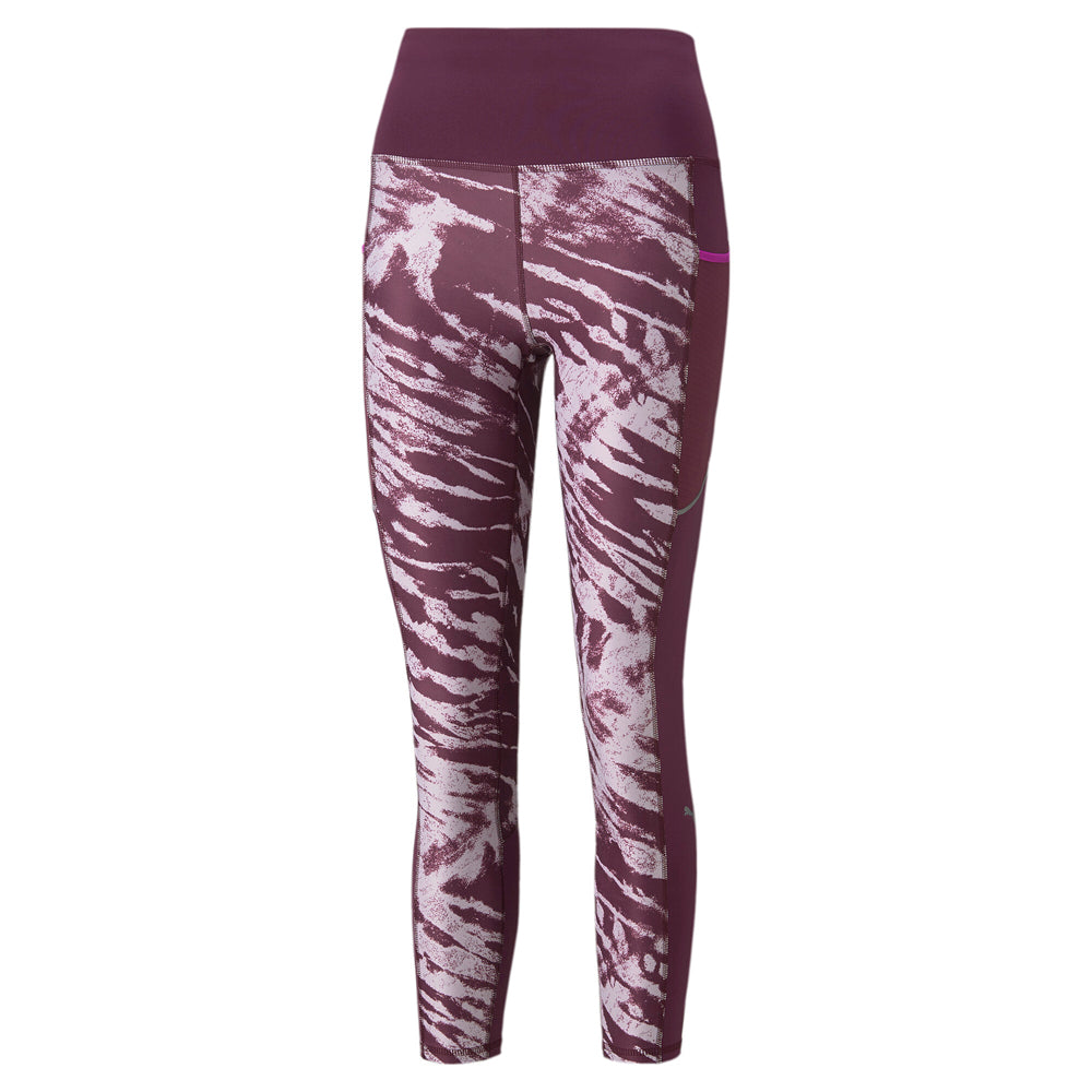 Run 5K Graphic High Waisted 7/8 Athletic Leggings