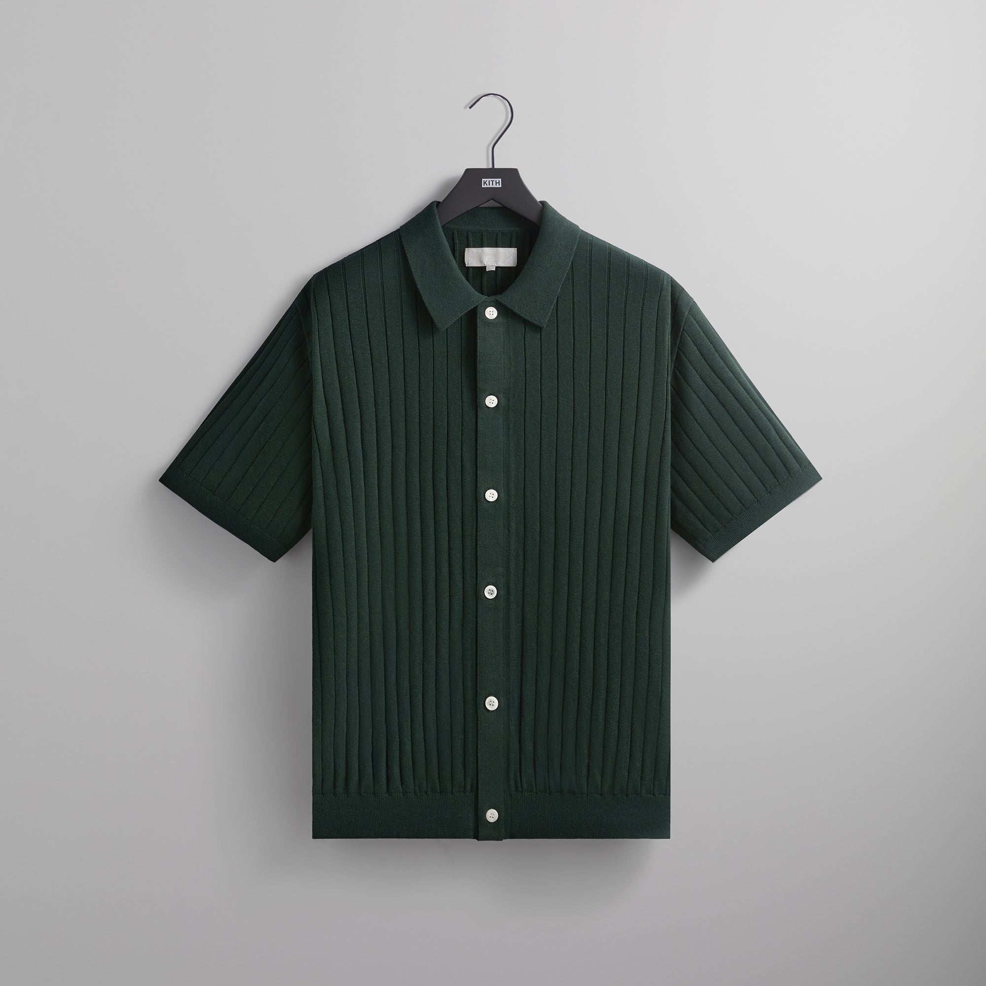 Kith Rhys Knit Stripe Buttondown - Stadium