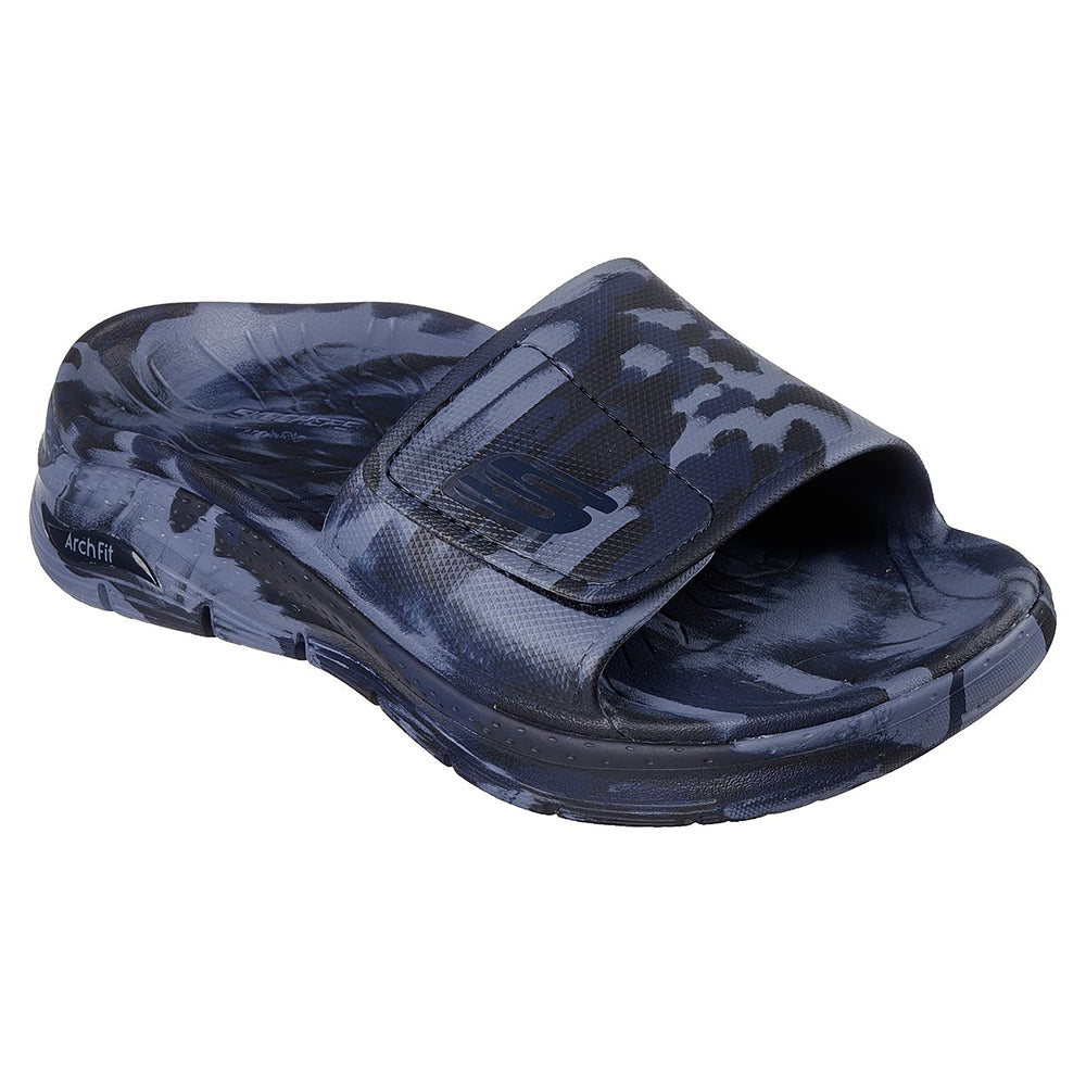 Skechers Men Arch Fit Foamies Slides - 243170-NVY