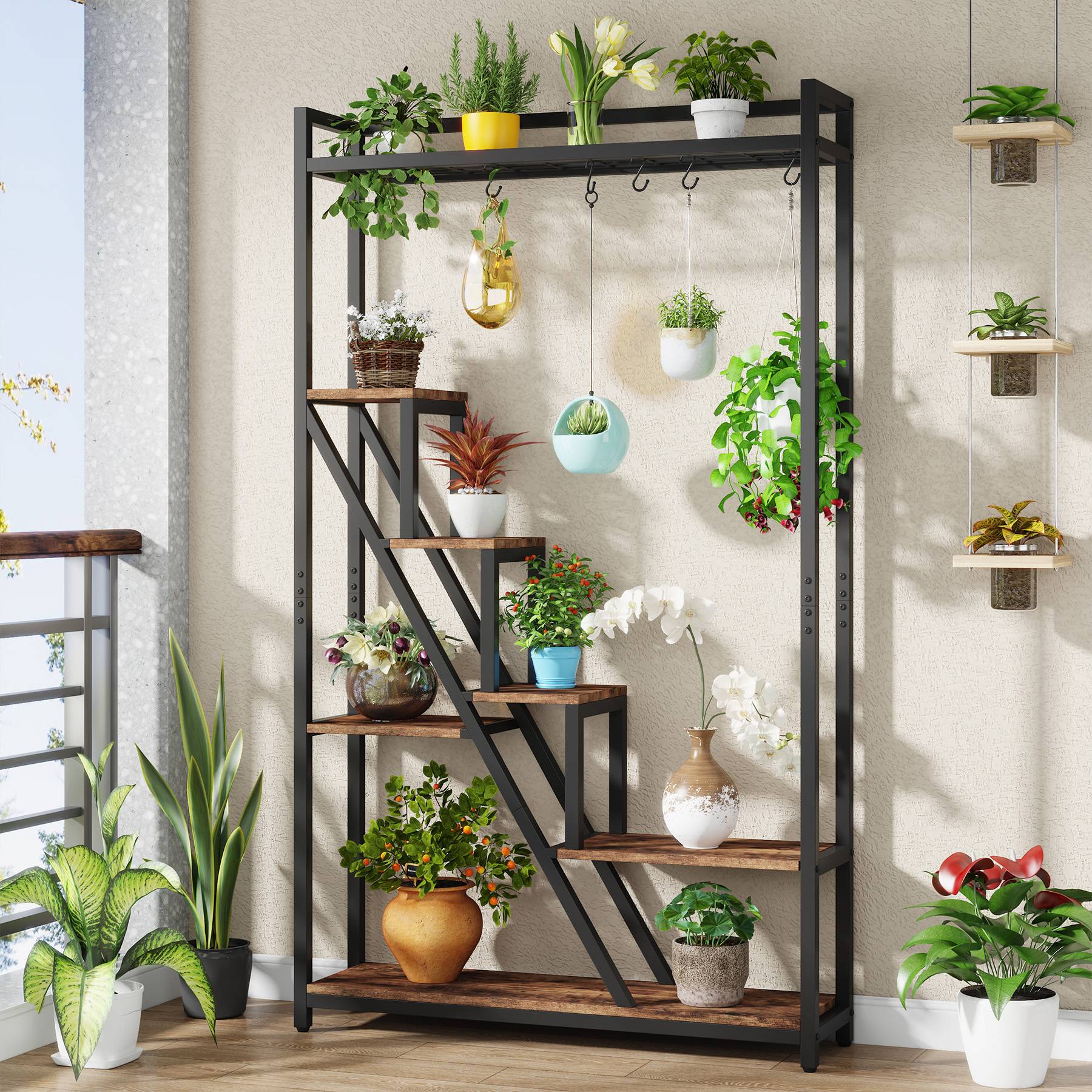 7-Tier Plant Stand, 70.9