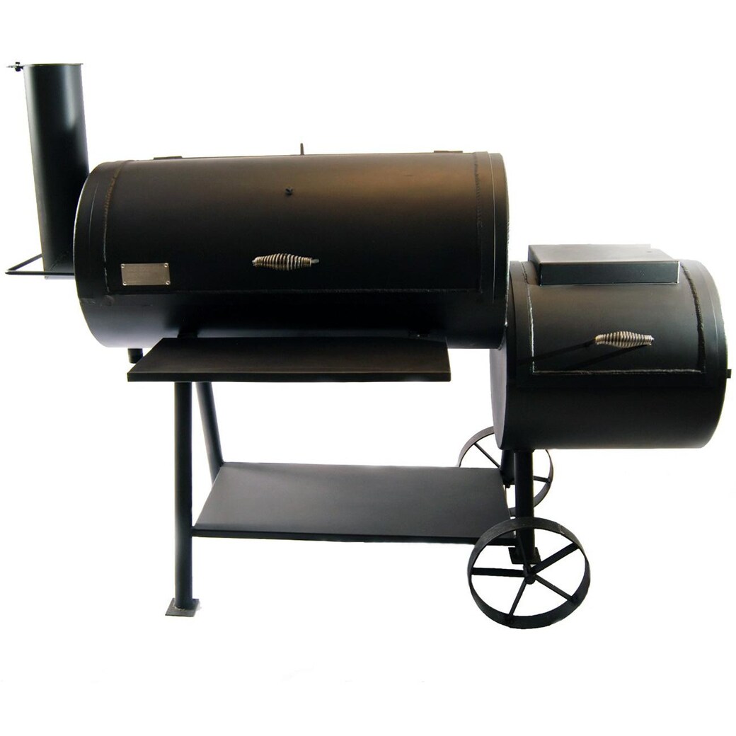 Old Country BBQ Pits Brazos 35-Inch Offset Charcoal Smoker - OC20X60 ...