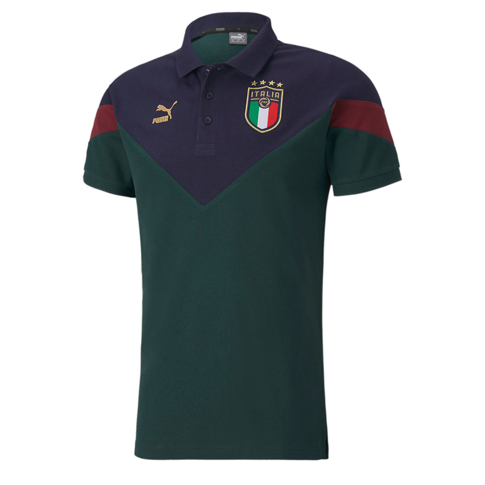 Figc Iconic Mcs Short Sleeve Polo Shirt