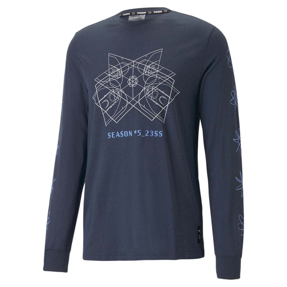 Drive Graphic Crew Neck Long Sleeve Shirt