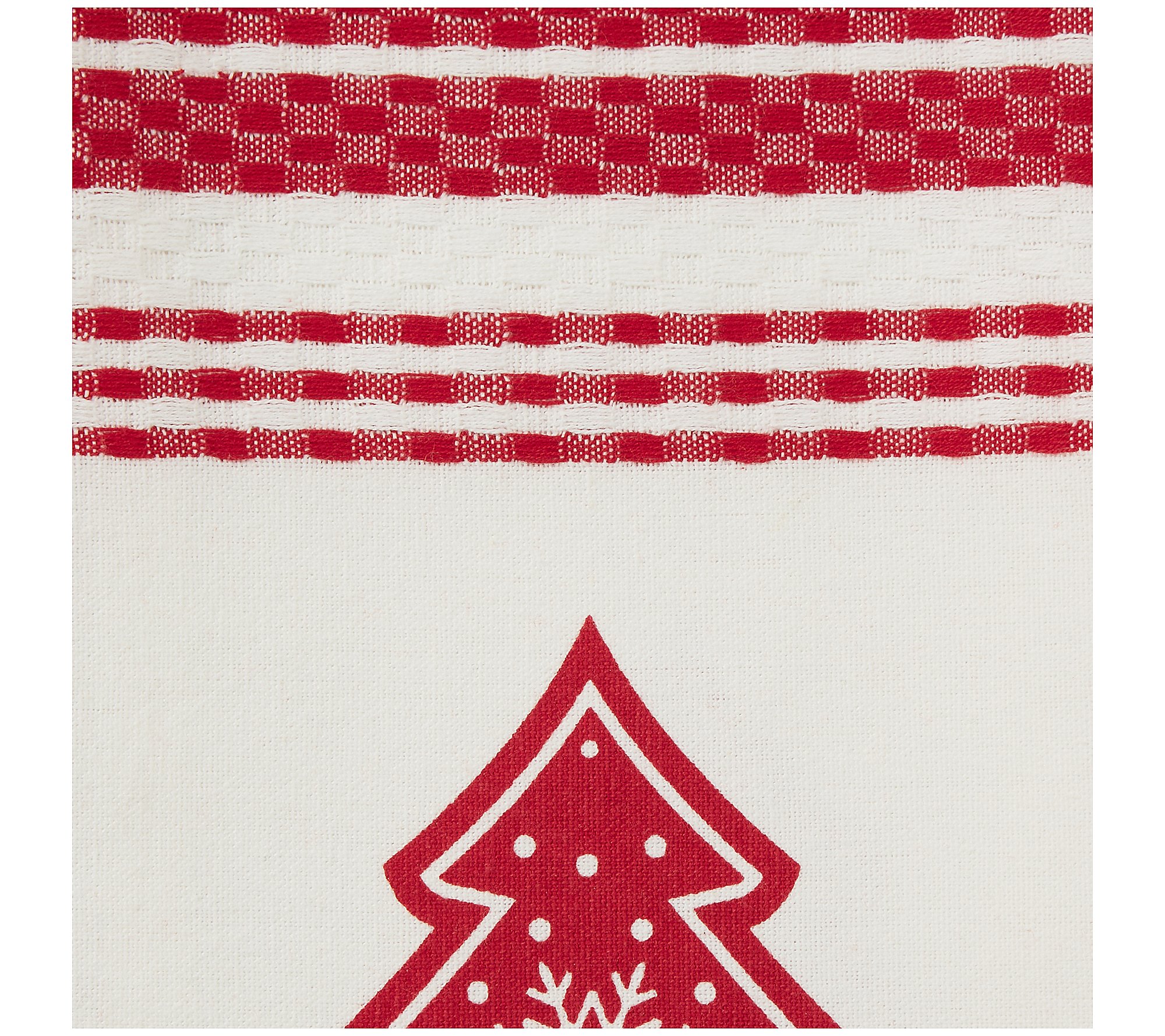 Design Imports Set of 3 Assorted Nordic Tree Ki tchen Towels